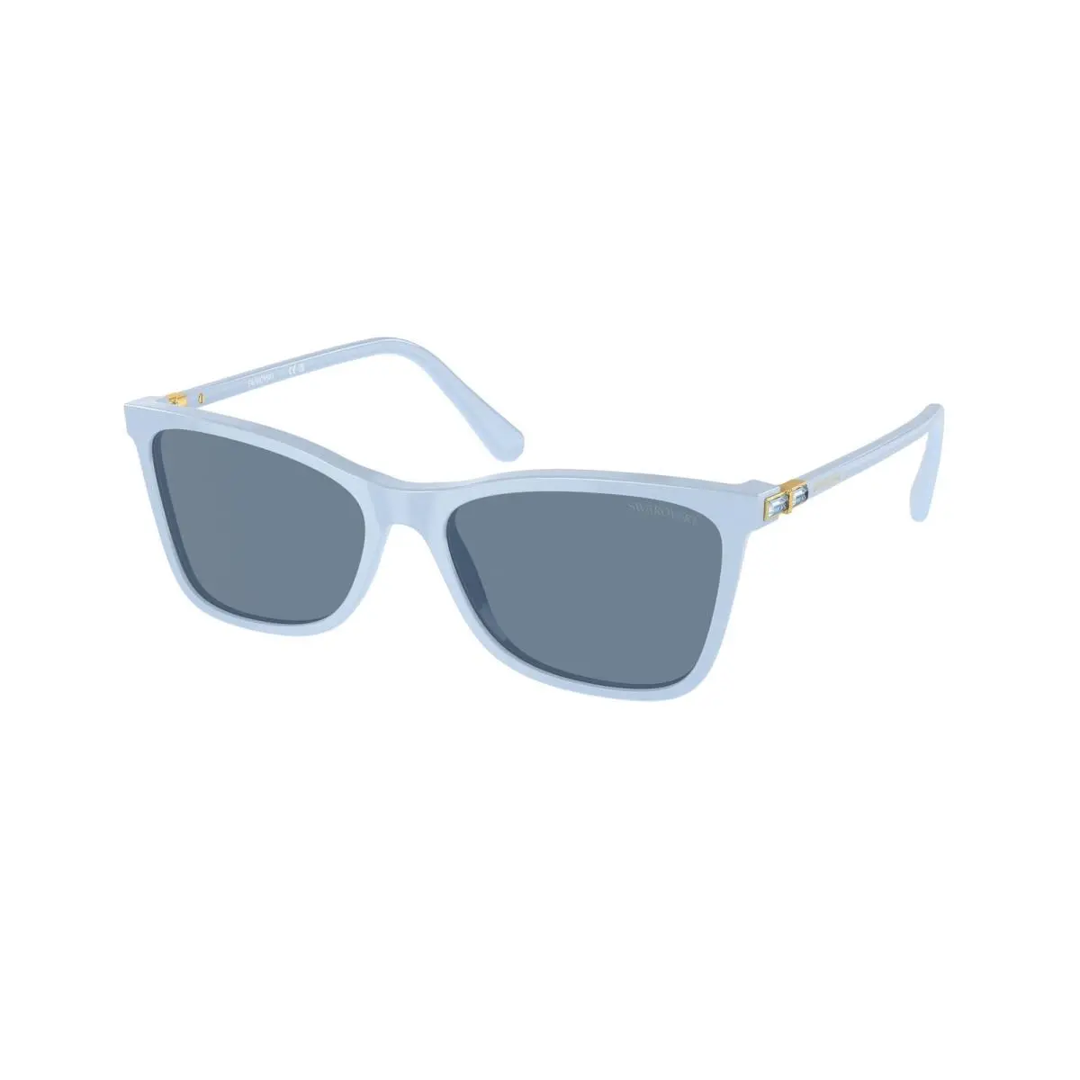 SK 6004 F Clear Blue Light Mirror S 10061U Size 56 Sunglasses by Swarovski