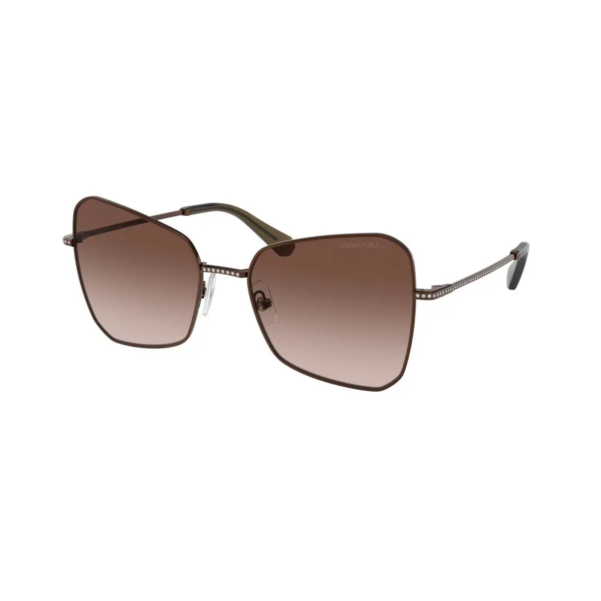 SK 7008 Bronze Gradient Brown 400213 Size 57 Sunglasses by Swarovski