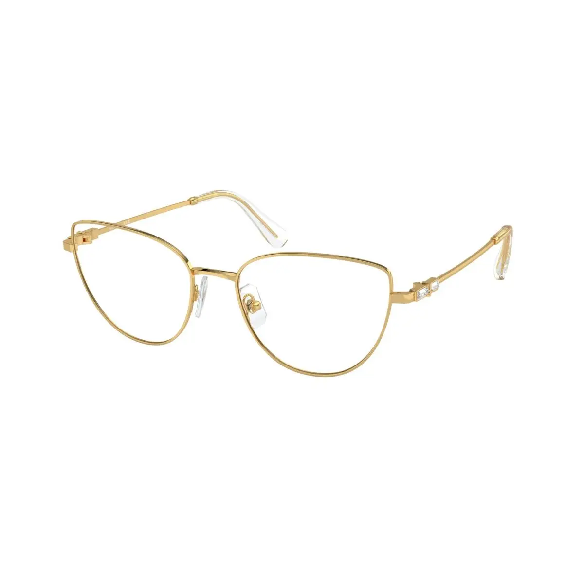 SK 1007 Gold 4004 Size 53 Eyeglasses by Swarovski
