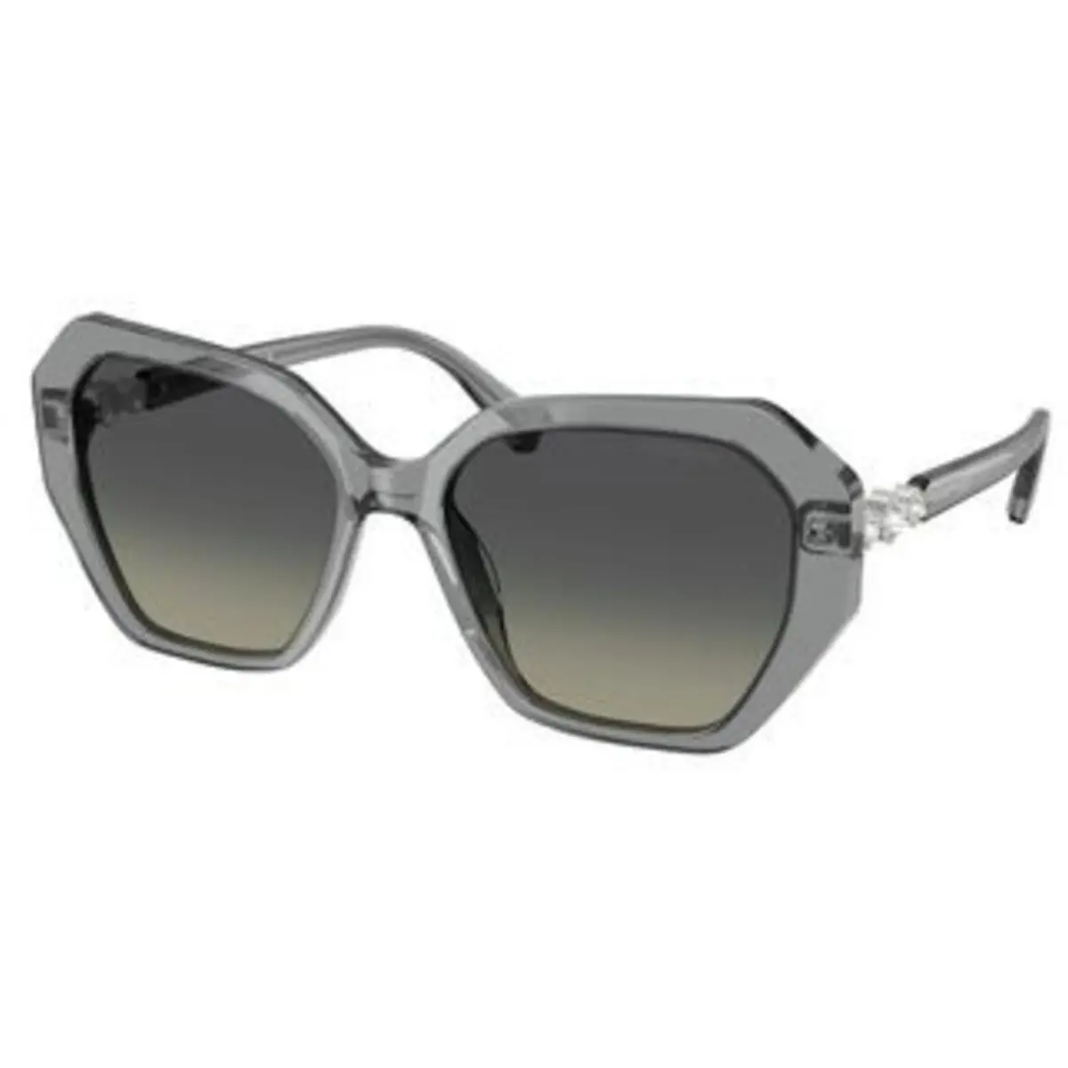 SK 6017 Transparent Grey / Gradient 106211 Size 56 Sunglasses by Swarovski