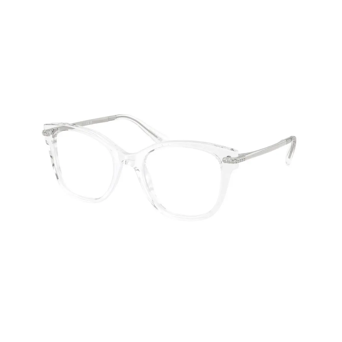 SK 2044 Transparent Demo Lens 1027 Size 49 Eyeglasses by Swarovski