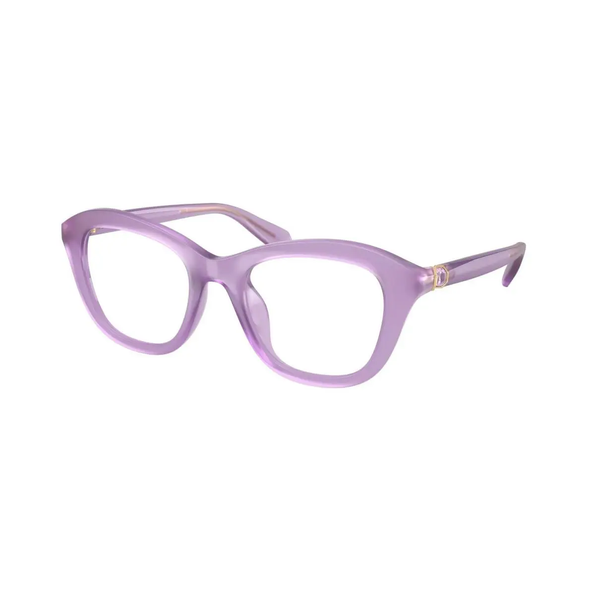 SK 2042 U Milky Lilac / Demo Lens 1075 Size 48 Eyeglasses by Swarovski