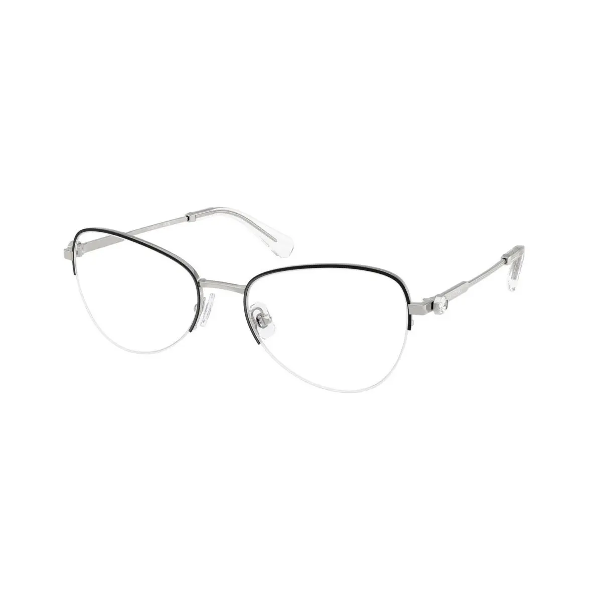 SK 1032 Black Demo Lens 4045 Size 56 Eyeglasses by Swarovski