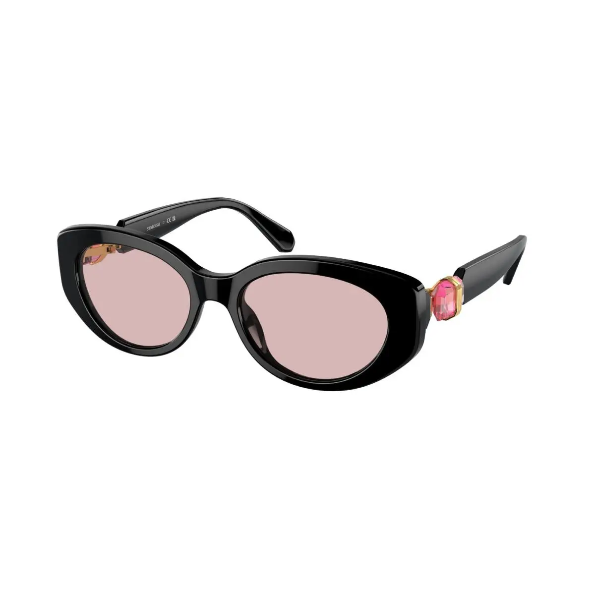 Swarovski SK 6002 Black/pink 1001/5 Size 53 Sunglasses