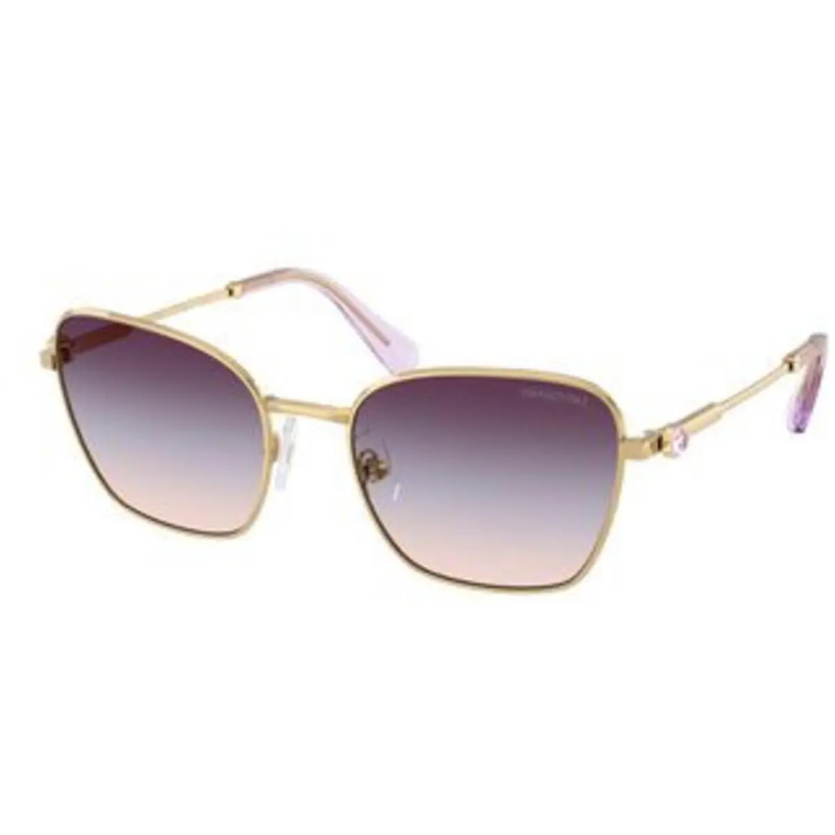 SK 7029 Gold / Tri Grad Brown/blue/violet 4036U7 Size 55 Sunglasses by Swarovski