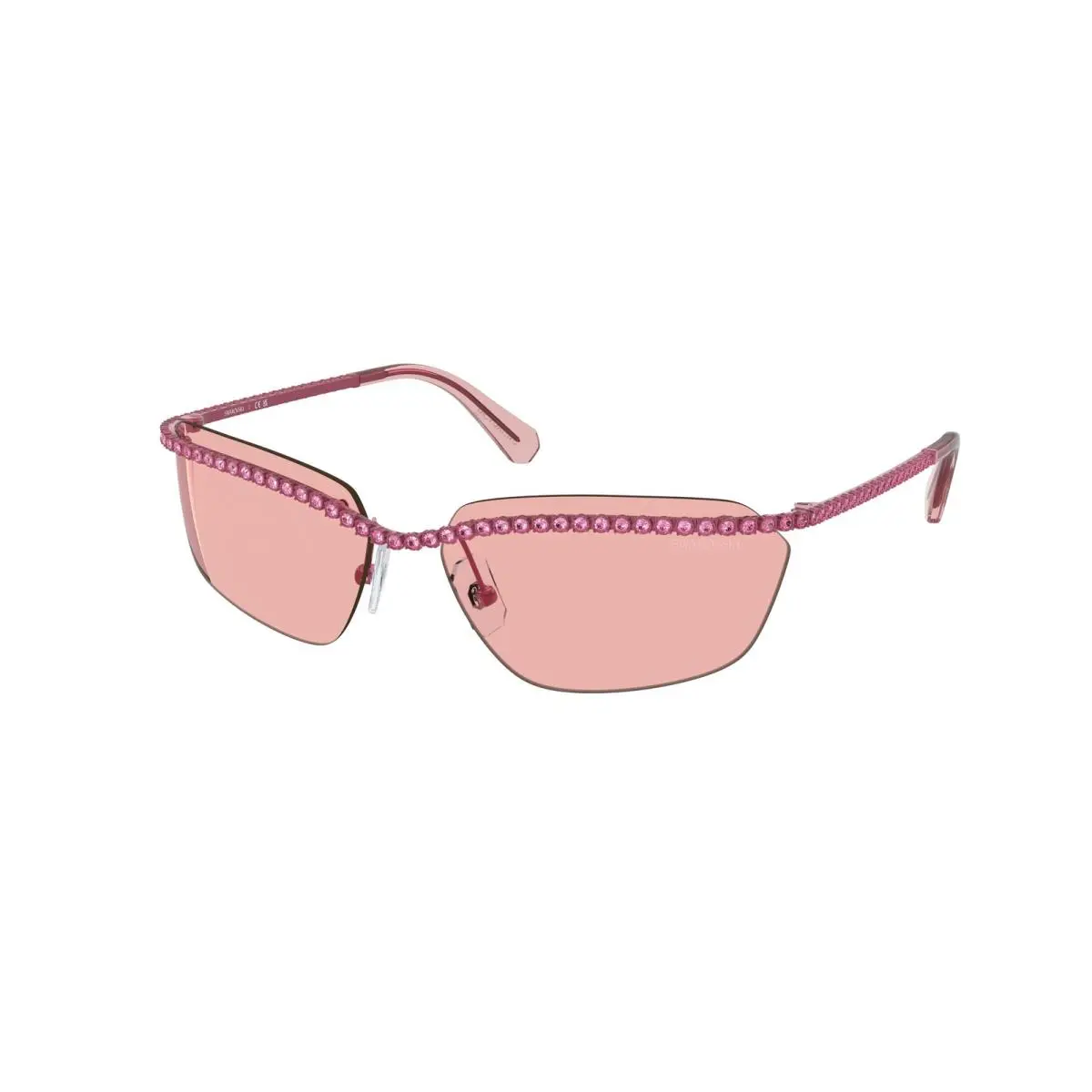 SK 7001 Rose Pink 401284 Size 64 Sunglasses by Swarovski