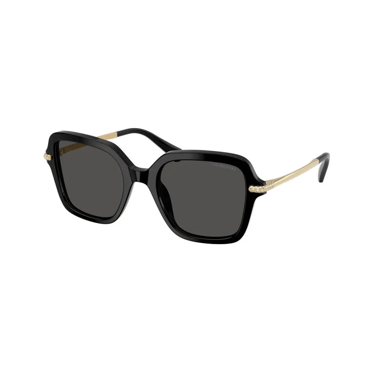 SK 6040 Black / Dark Grey Polyamide Standard 100187 Size 50 Sunglasses by Swarovski