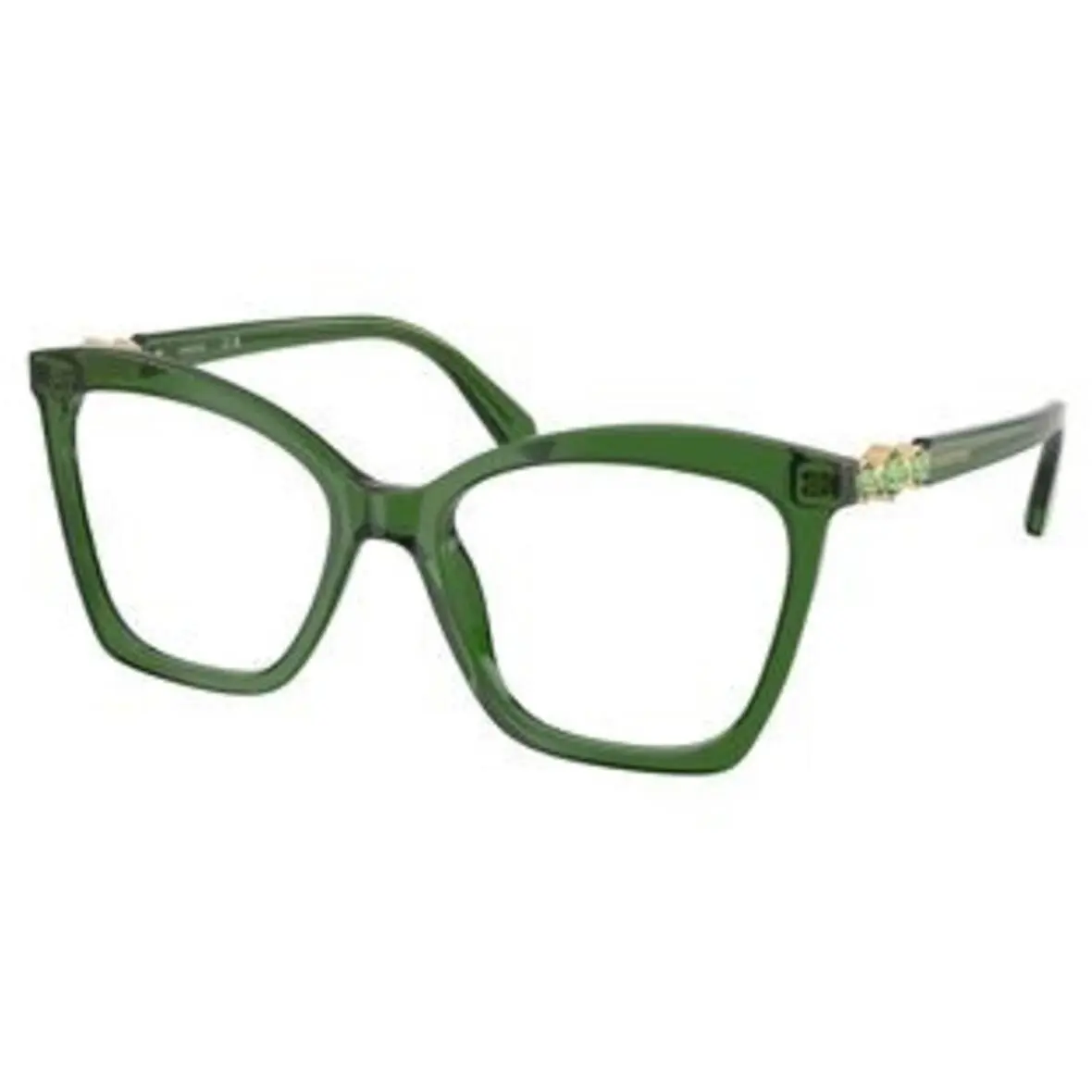 SK 2053 Milky Green / Demo Lens 1081 Size 52 Eyeglasses by Swarovski
