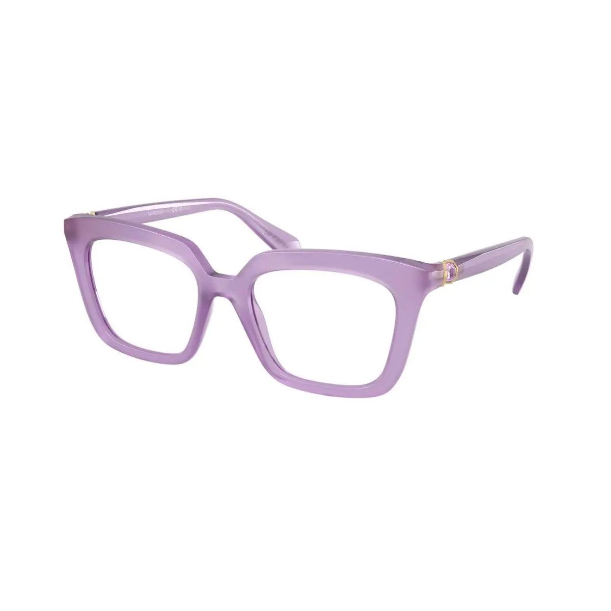 SK 2043 Milky Lilac / Demo Lens 1075 Size 51 Eyeglasses by Swarovski