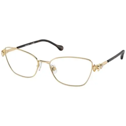 SK 1006 Pale Gold Demo Lens 4028 Size 55 Eyeglasses by Swarovski