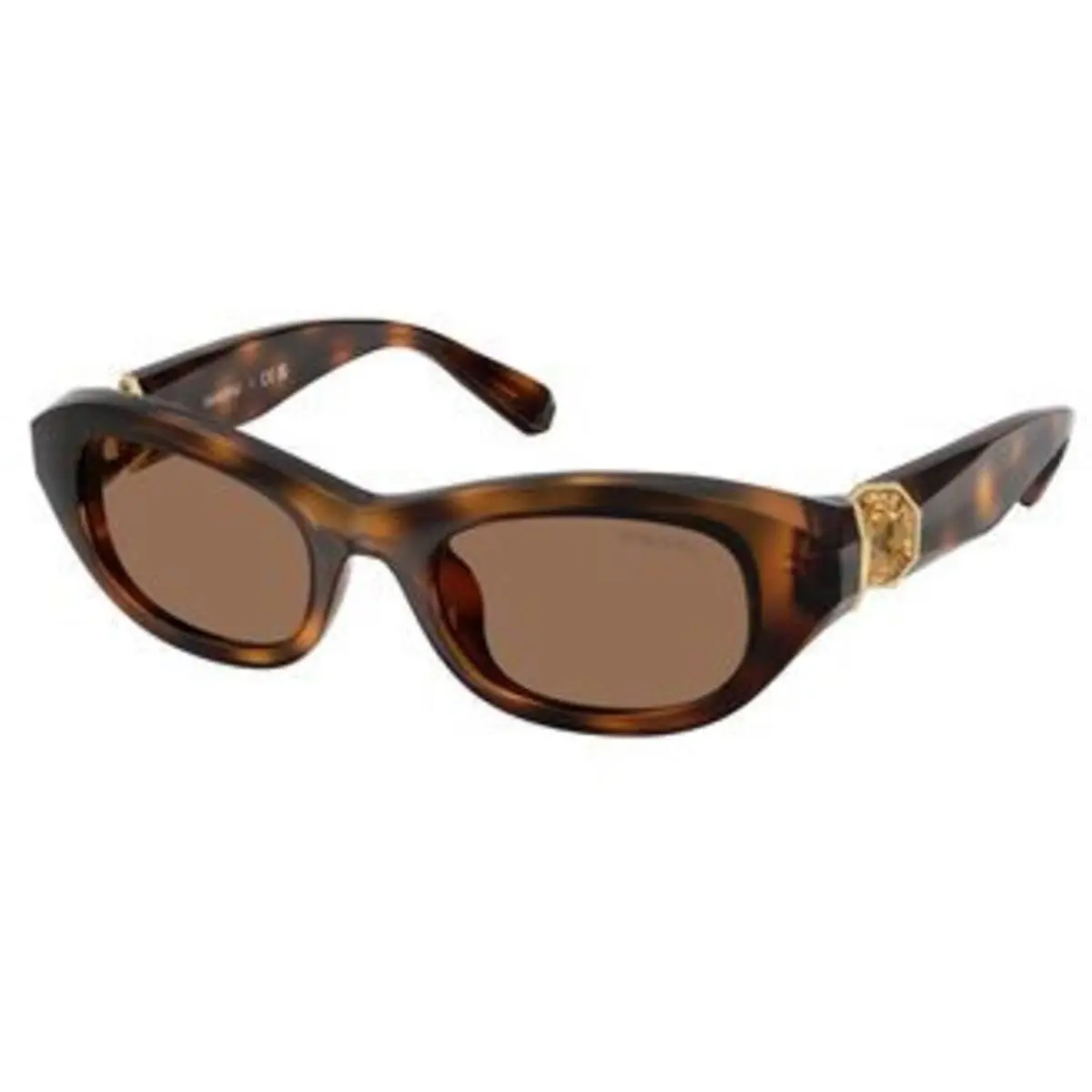 Swarovski SK 6036 U Havana / Dark Brown 100273 Size 50 Sunglasses