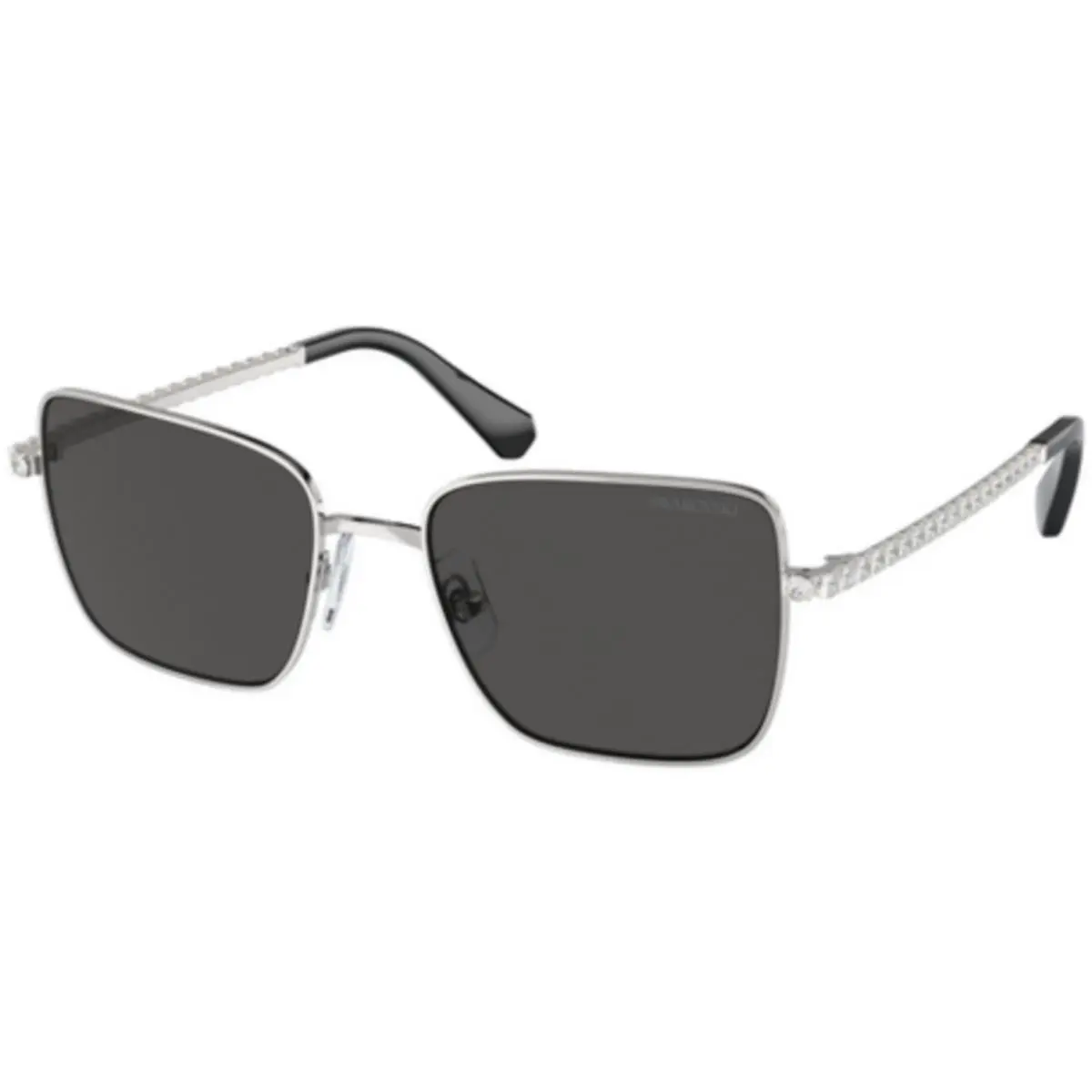 SK 7015 Silver / Dark Grey 400187 Size 53 Sunglasses by Swarovski