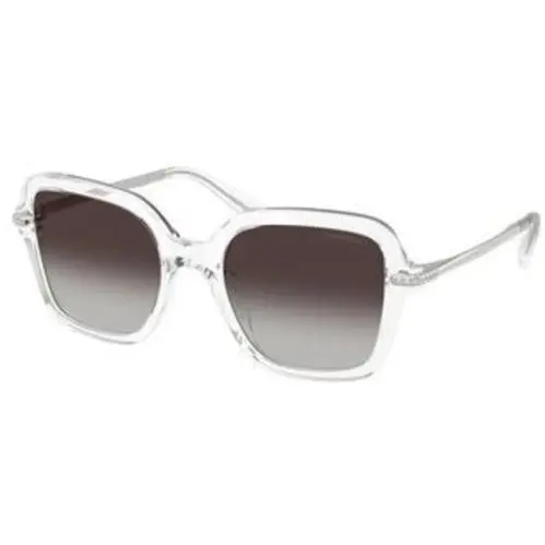 Swarovski SK 6040 F Transaparent / Gradient Grey 10278G Size 52 Sunglasses