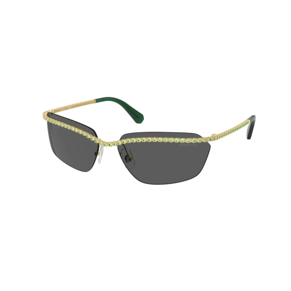 SK 7001 Gold Dark Grey 400487 Size 64 Sunglasses by Swarovski