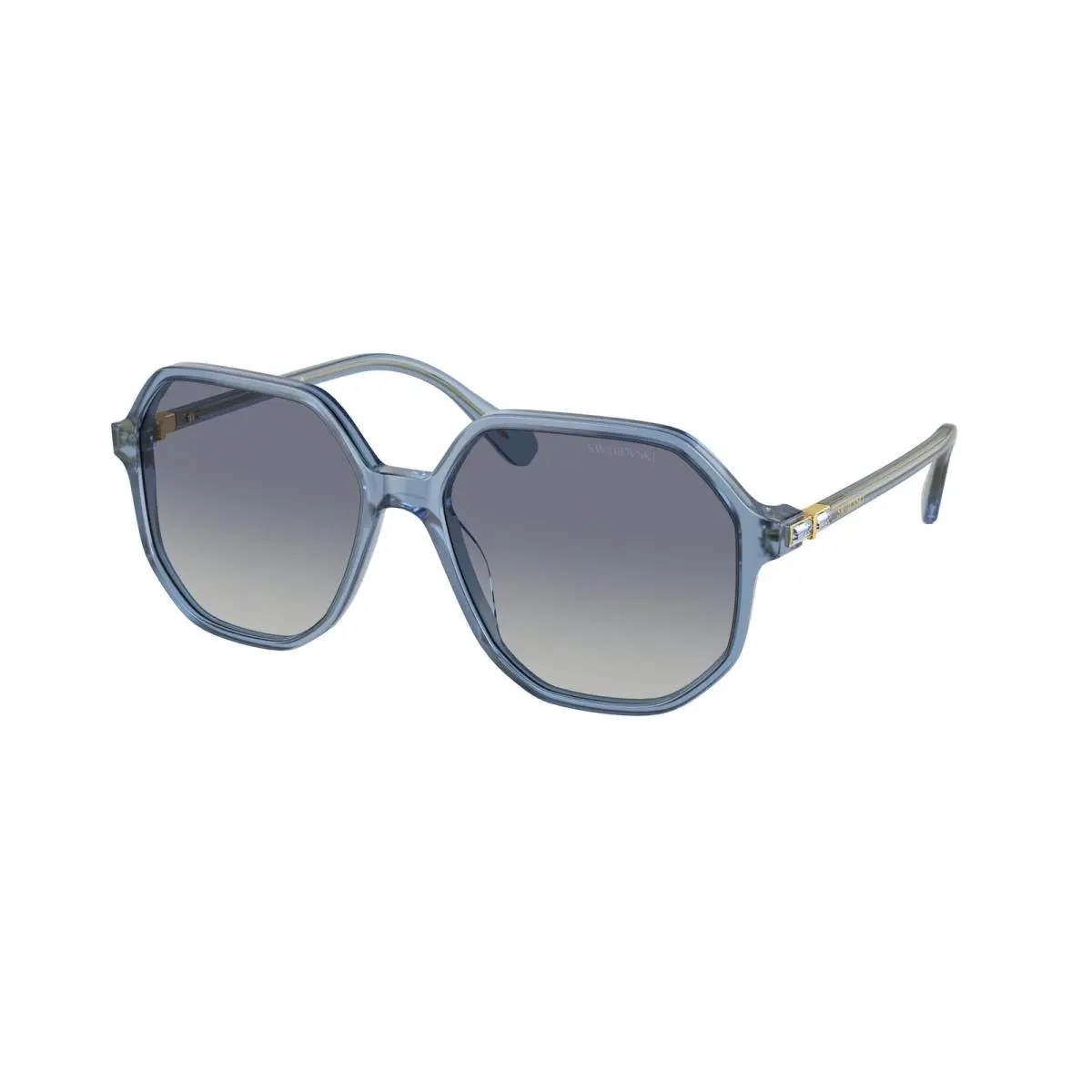 Swarovski SK 6003 Opaline Blue Gradient 10354L Size 57 Sunglasses