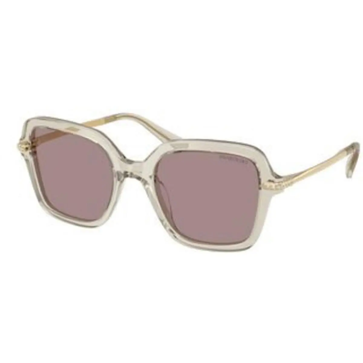 Swarovski SK 6040 Transparent Beige / Violet 3003LA Size 50 Sunglasses
