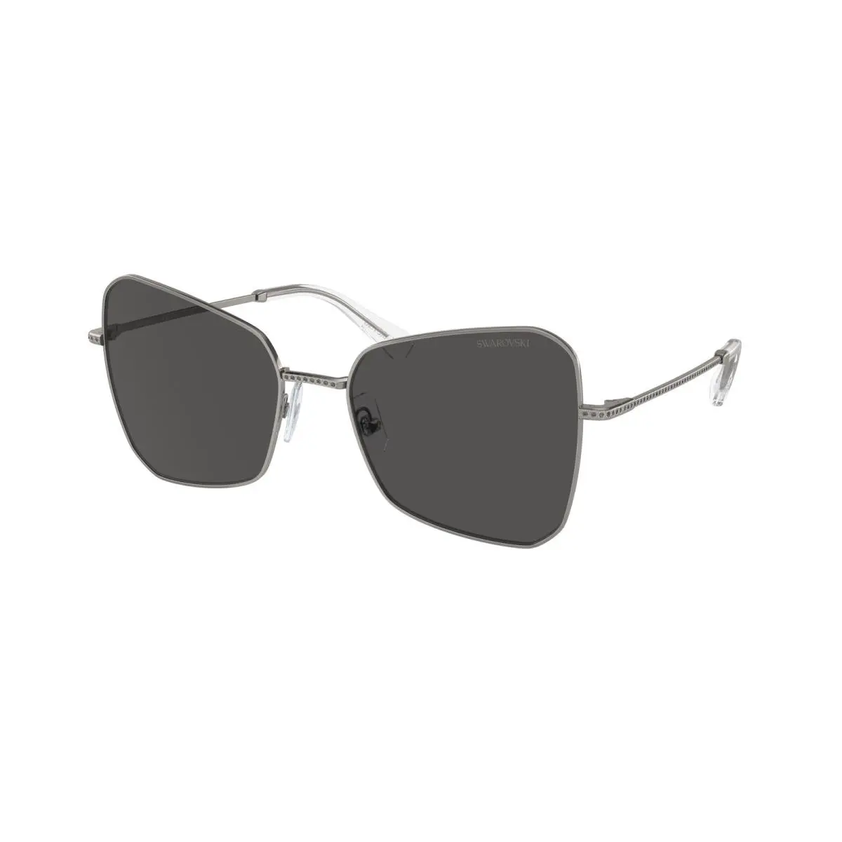 Swarovski SK 7008 Gunmetal Dark Grey 400987 Size 57 Sunglasses