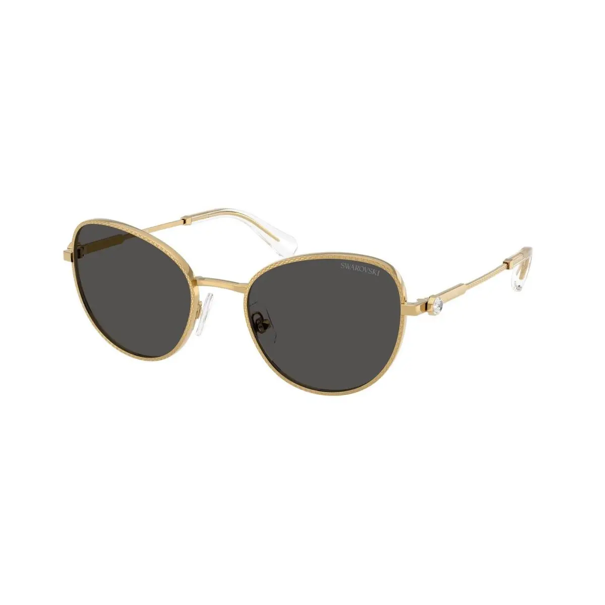 Swarovski SK 7032 Gold / Dark Grey Polyamide Standard 400487 Size 54 Sunglasses