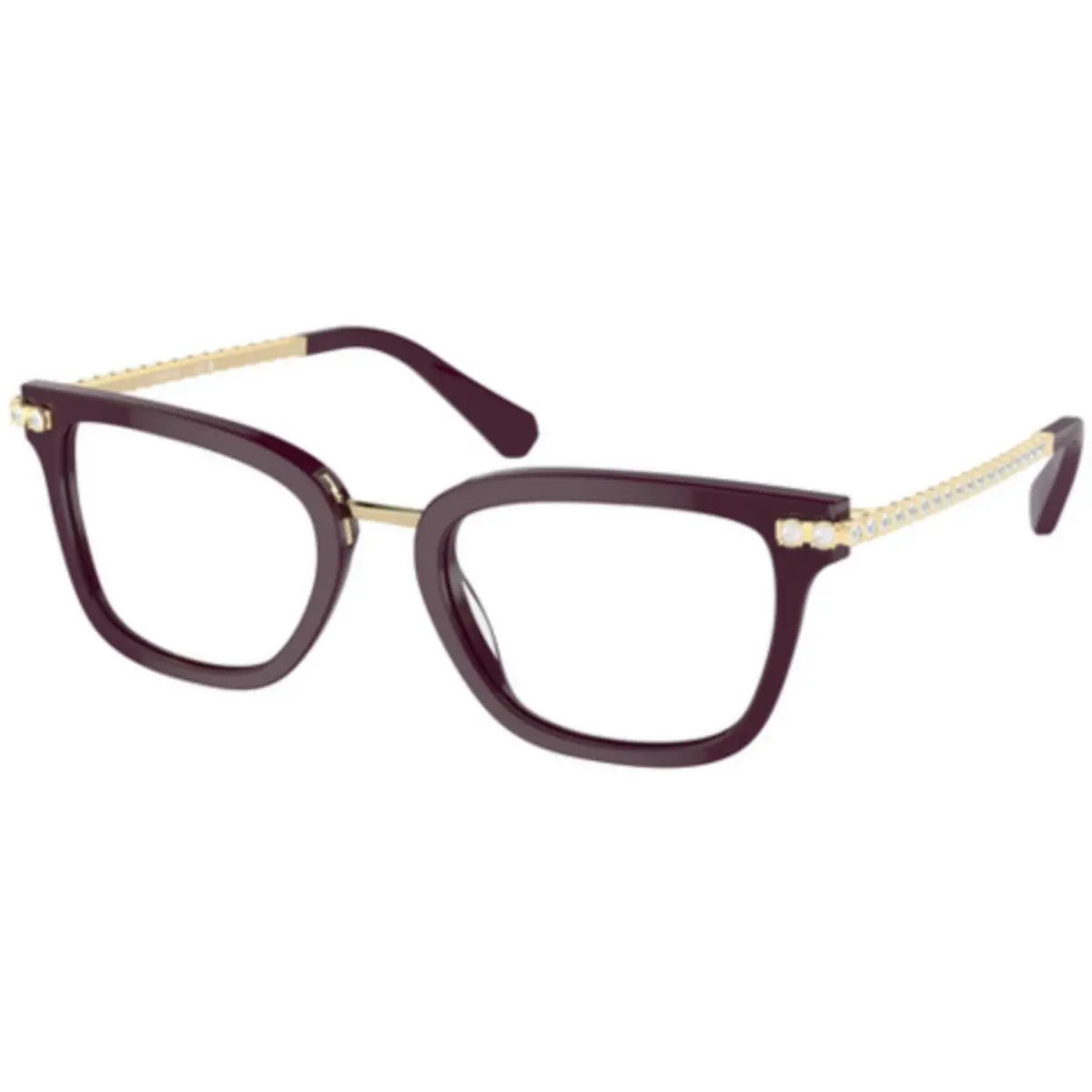 SK 2018 Burgundy Demo Lens 1044 Size 52 Eyeglasses by Swarovski
