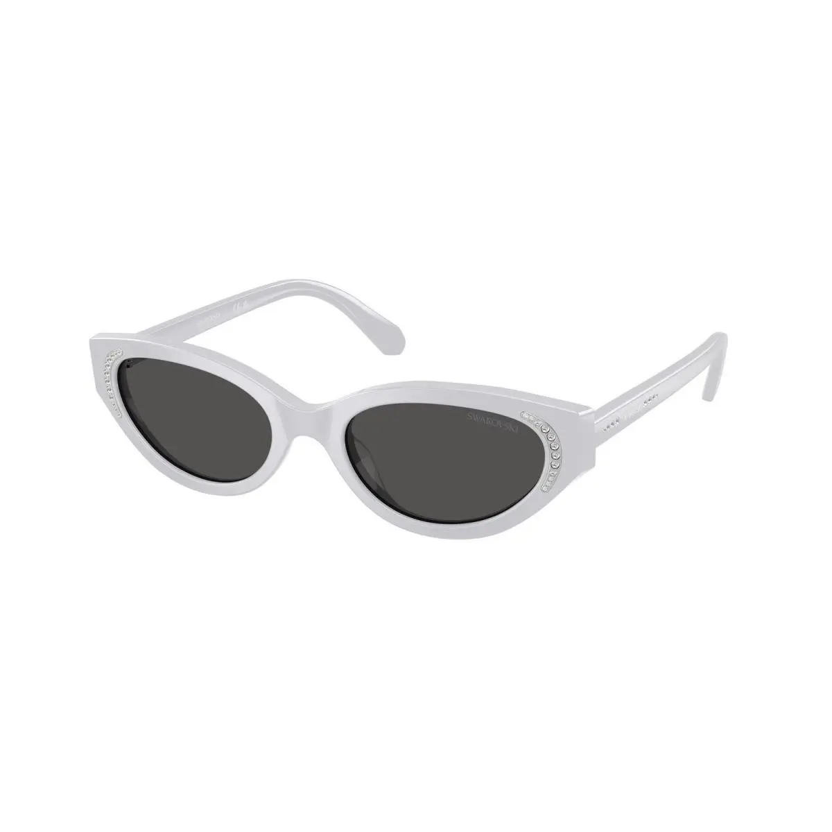 SK 6030 Light Grey / Dark Polyamide Standard 106087 Size 52 Sunglasses by Swarovski