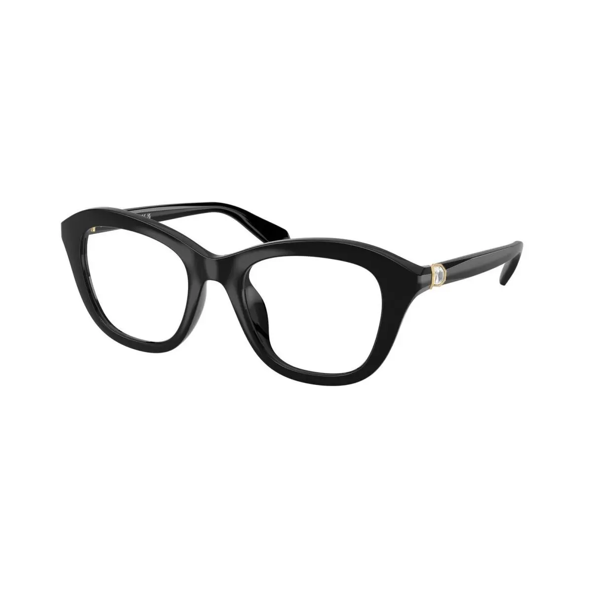 SK 2042 U Black Demo Lens 1001 Size 48 Eyeglasses by Swarovski
