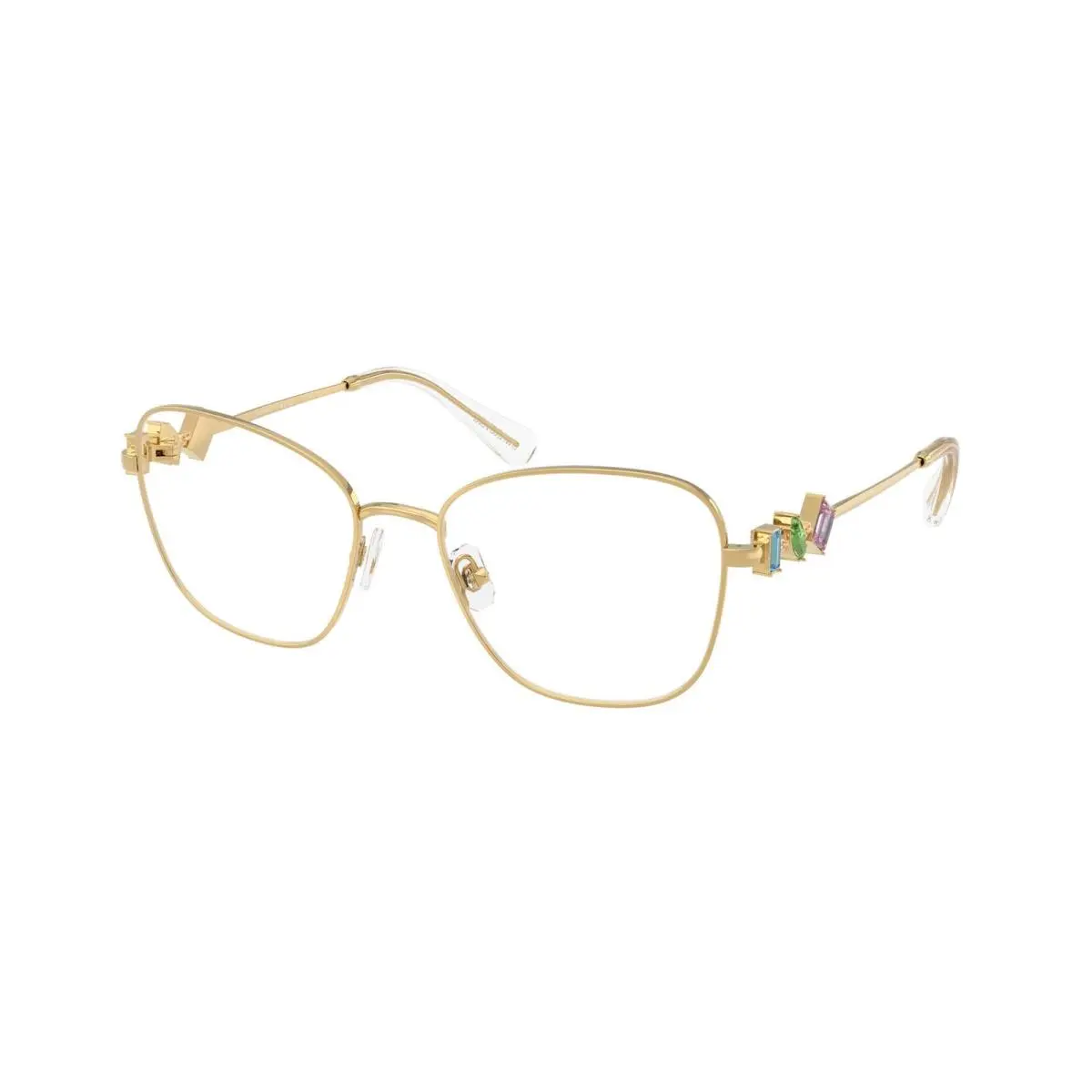 SK 1025 Gold Demo Lens 404M Size 54 Eyeglasses by Swarovski