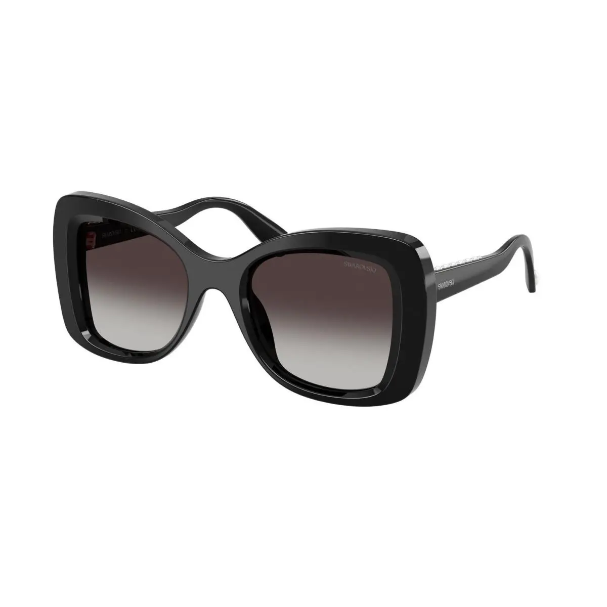 Swarovski SK 6062 U Black / Grey Gradient 10018G Size 51 Sunglasses