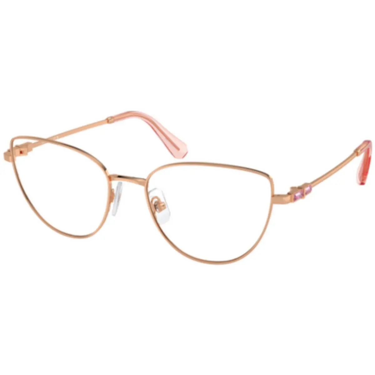 SK 1007 Rose Gold 4014 Size 53 Eyeglasses by Swarovski