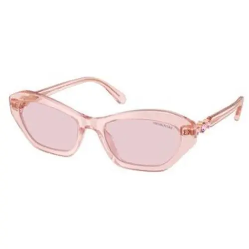 Swarovski SK 6048 Transparent Pink / Transition 1070P5 Size 54 Sunglasses