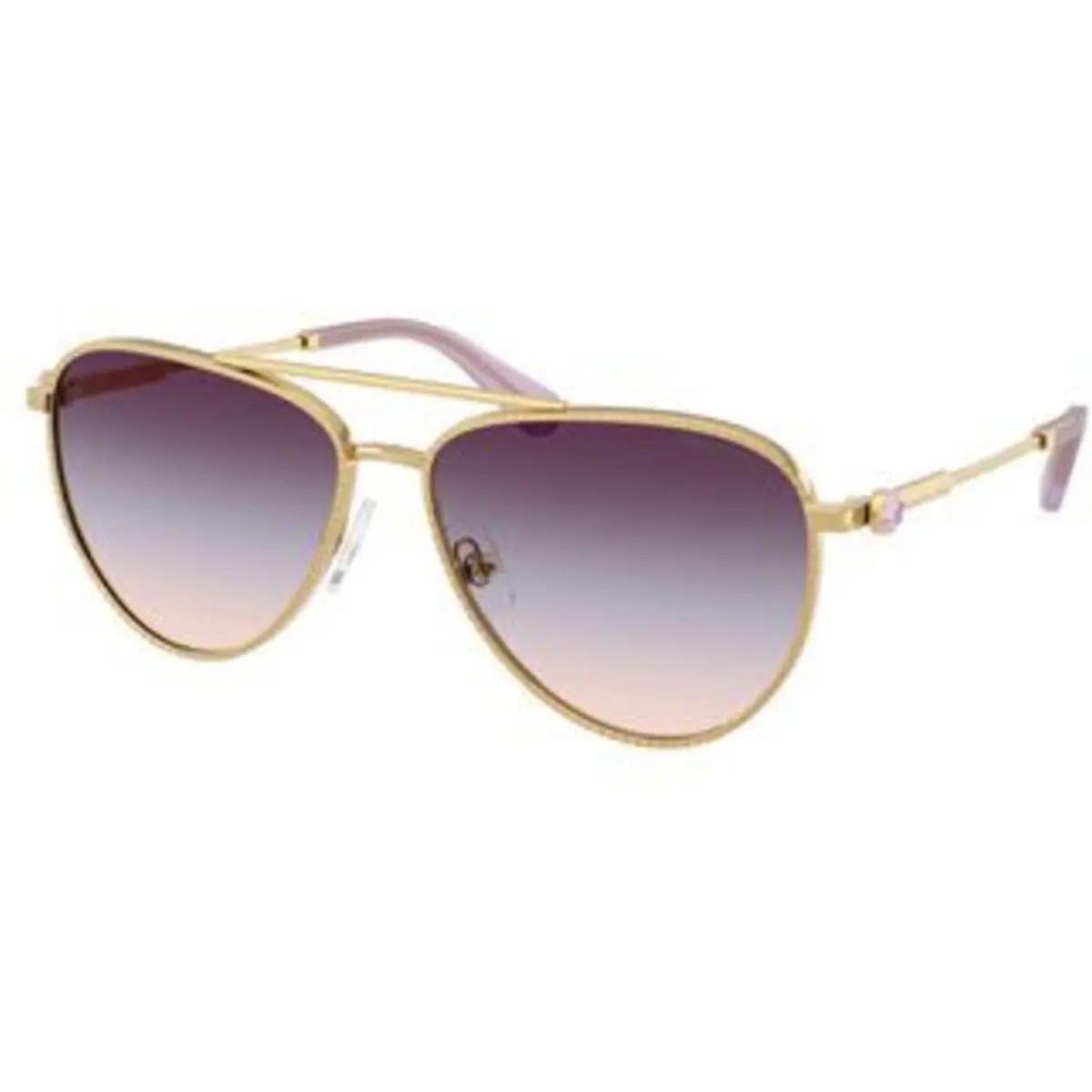Swarovski SK 7031 Gold / Tri Grad Lt Brown/blue/violet 4036U7 Size 59 Sunglasses