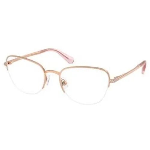 SK 1023 Rose Gold Demo Lens 4014 Size 52 Eyeglasses by Swarovski