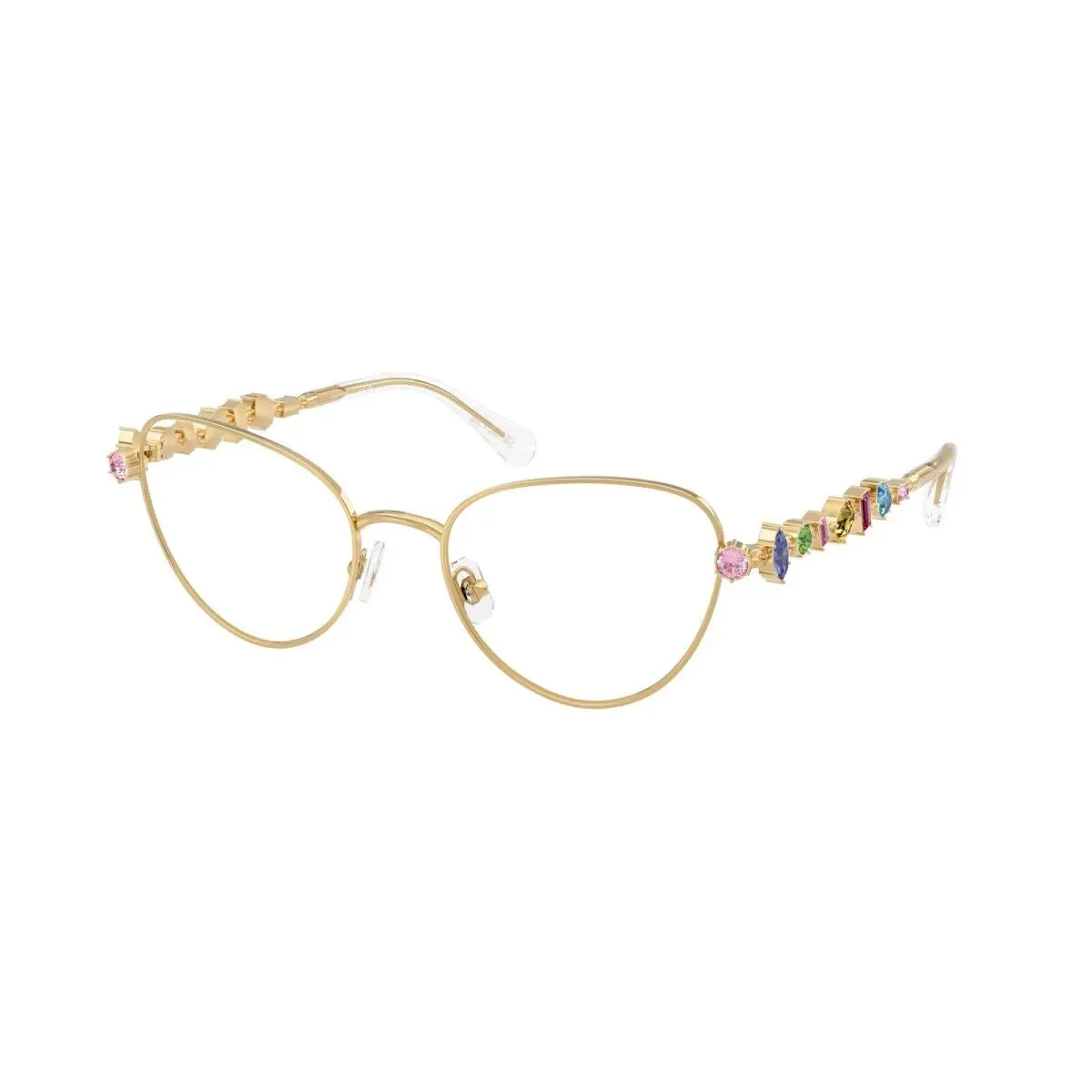 SK 1024 Gold Demo Lens 404M Size 51 Eyeglasses by Swarovski