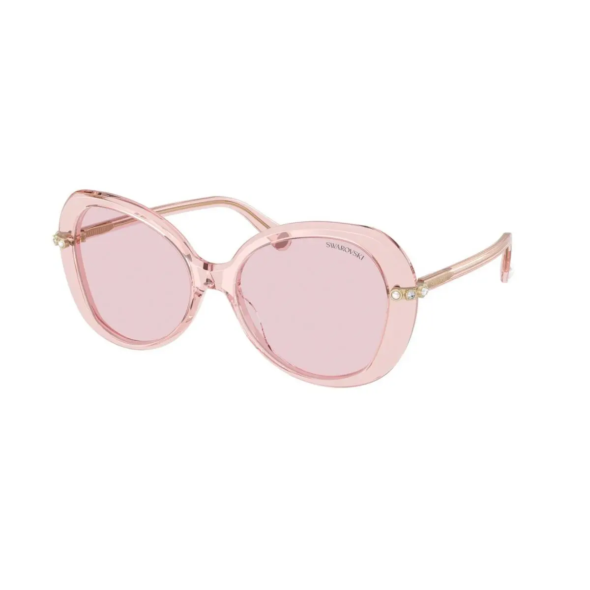 Swarovski SK 6059 Transparent Pink / Photo To Dark 1070P5 Size 55 Sunglasses