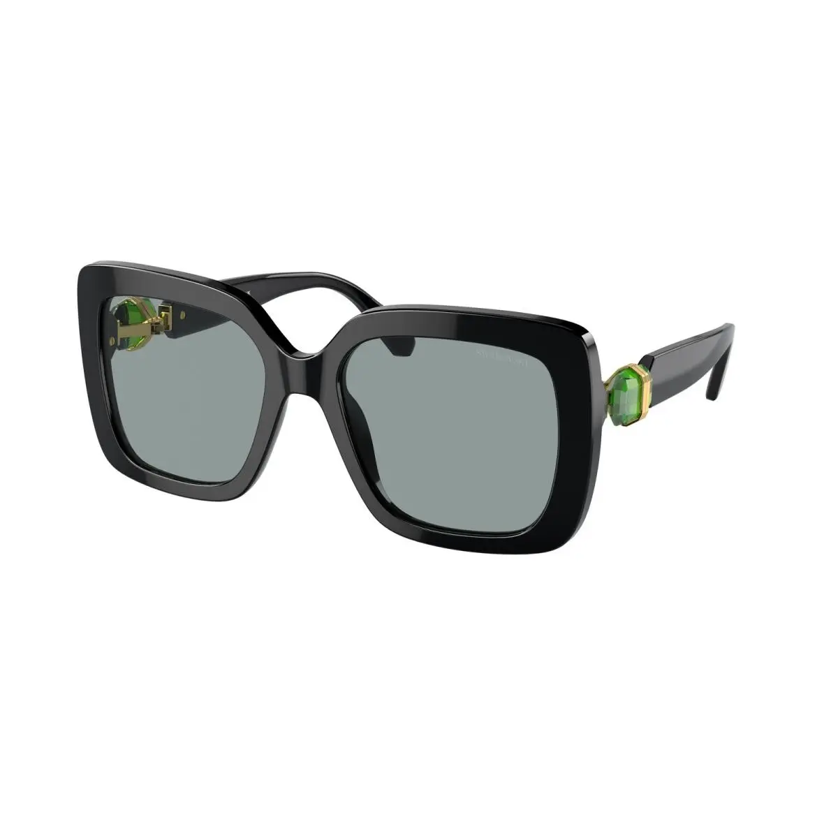 Swarovski SK 6001 Black Dark Grey 1001/1 Size 55 Sunglasses