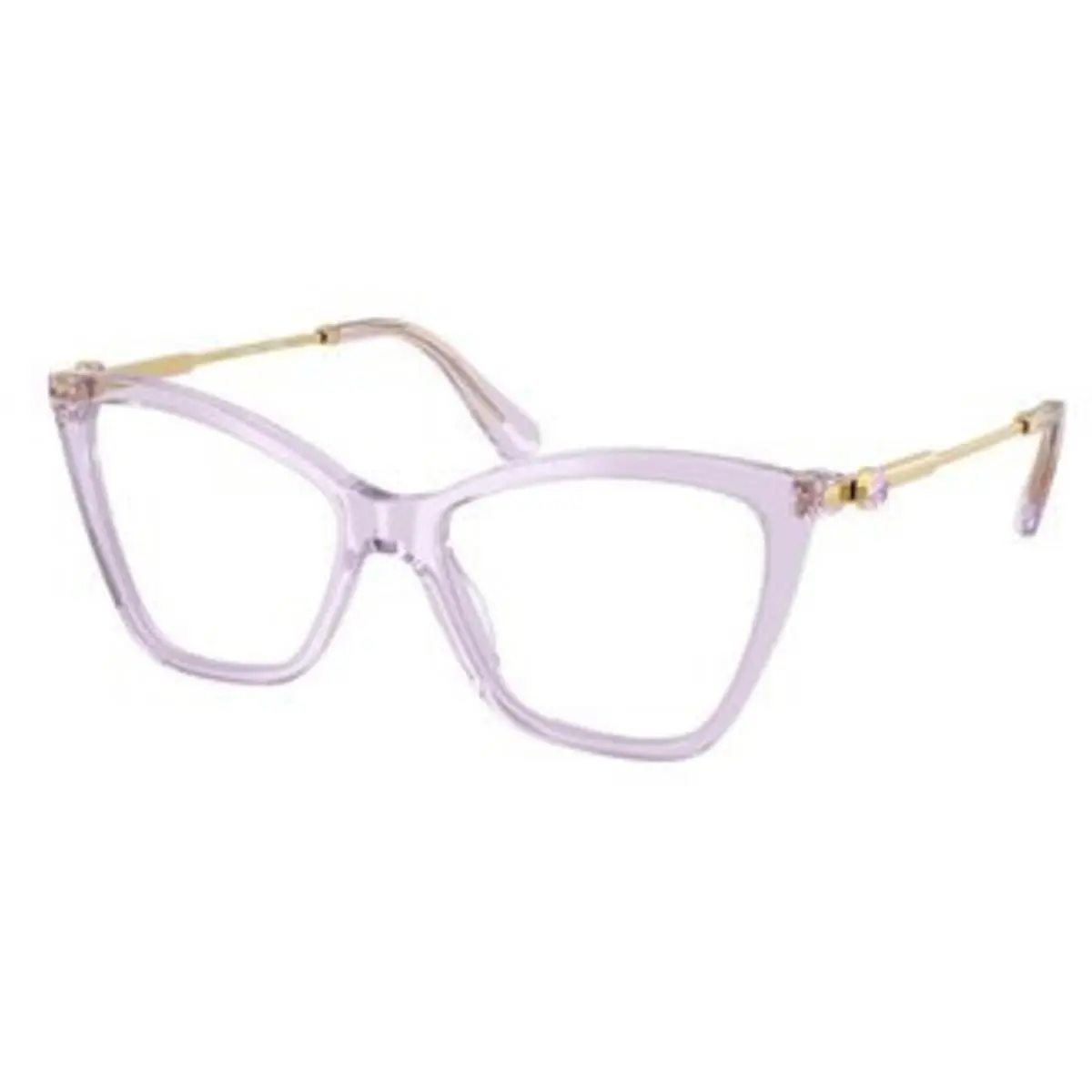 SK 2051 Transparent Lilac Demo Lens 1079 Size 53 Eyeglasses by Swarovski