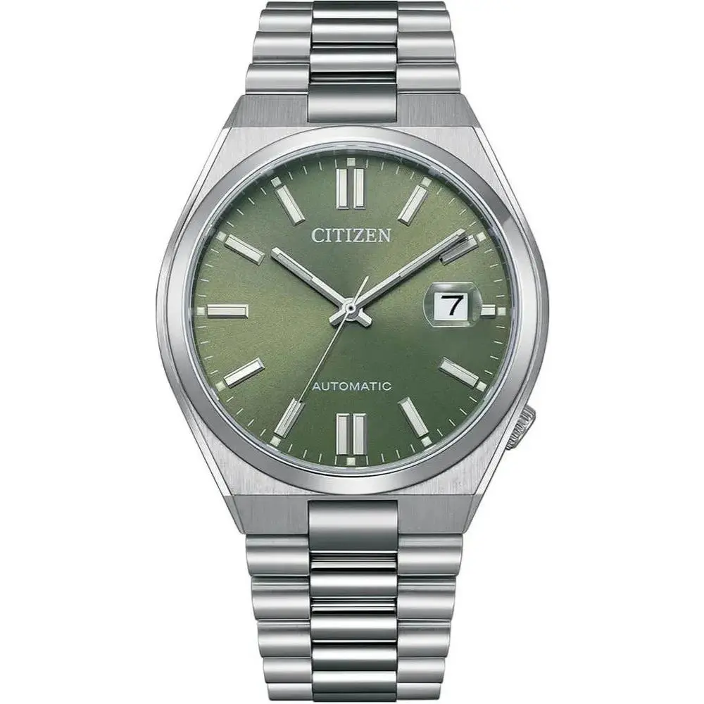 NJ0158-89Z x Pantone Peaceful Green Limited Edition Automatic Watch by Citizen