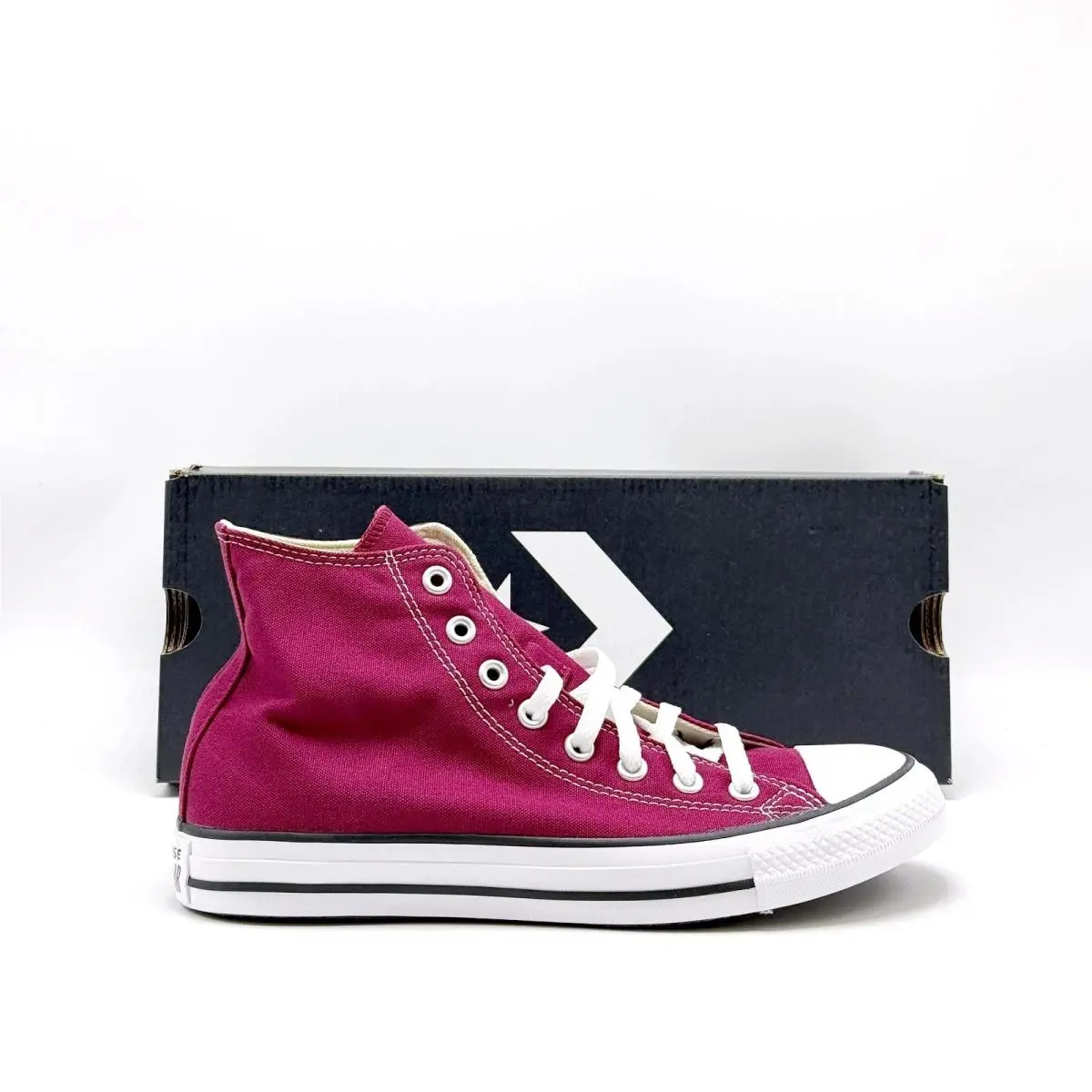 Converse shoes - Converse Chuck Taylor All Star Hi - M9613 - Burgundy 4