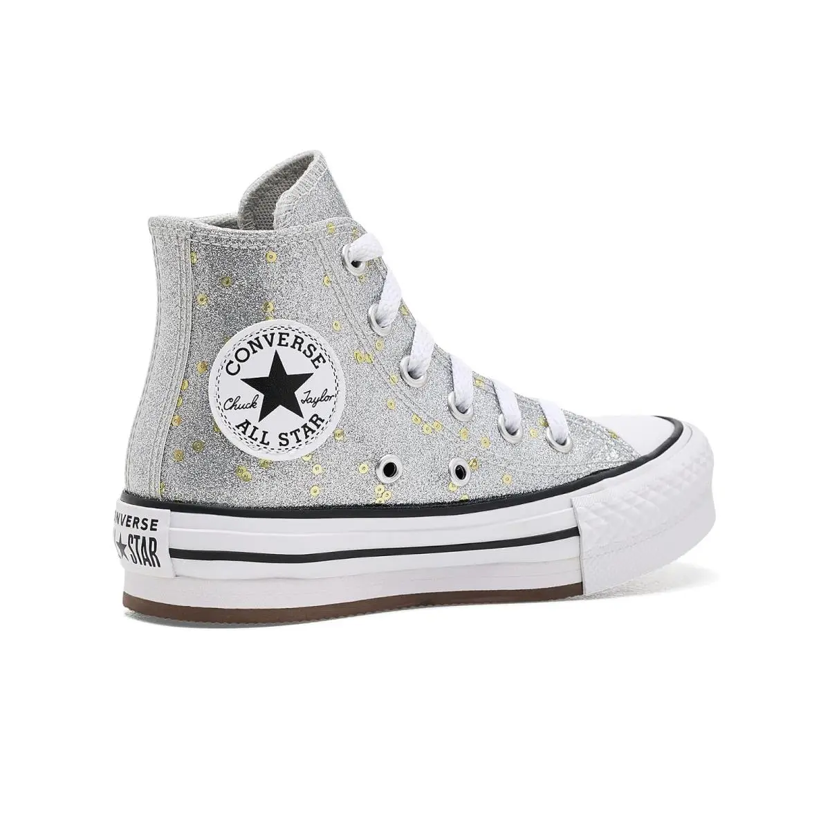 Converse shoes - Silver/Gold/White 1