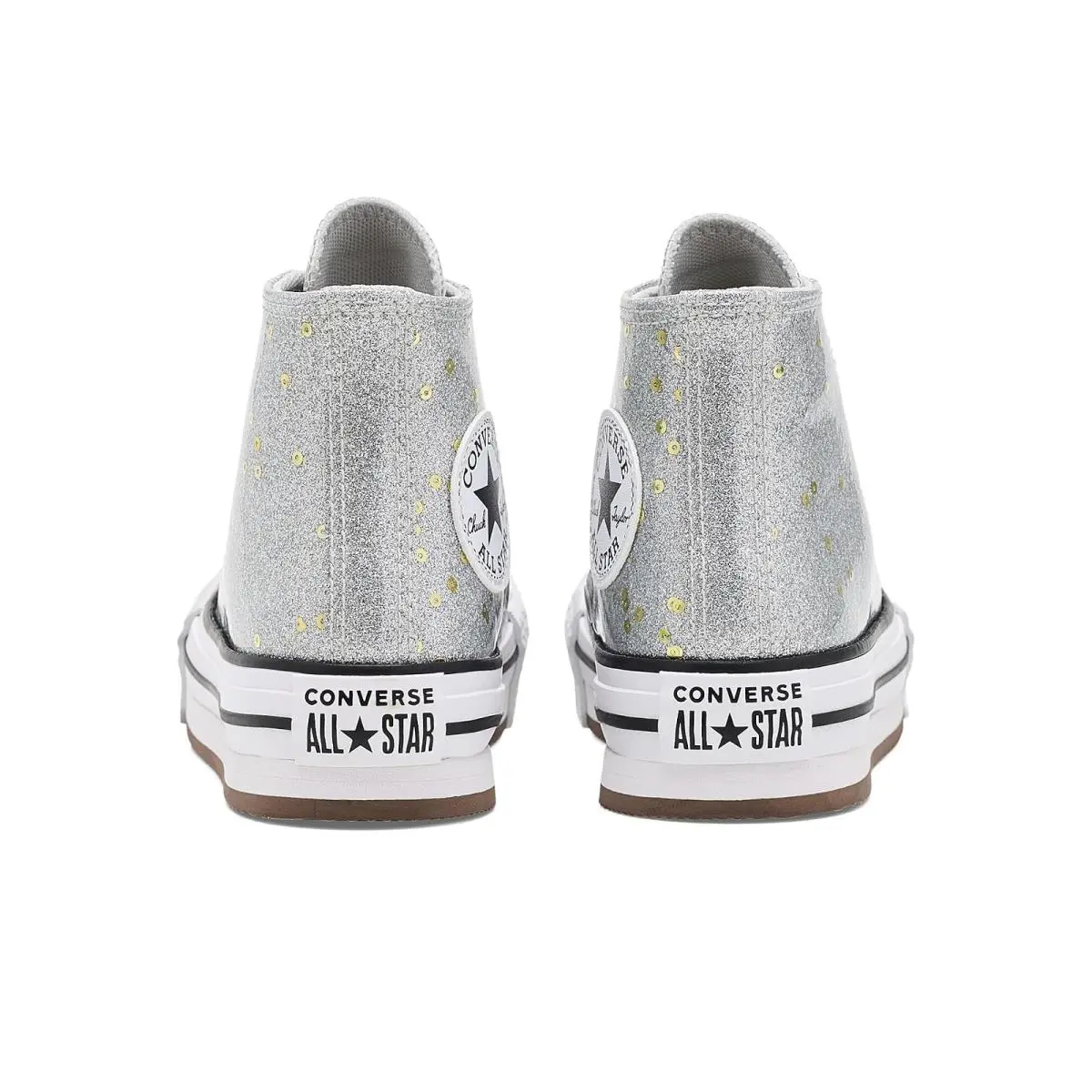 Converse shoes - Silver/Gold/White 5