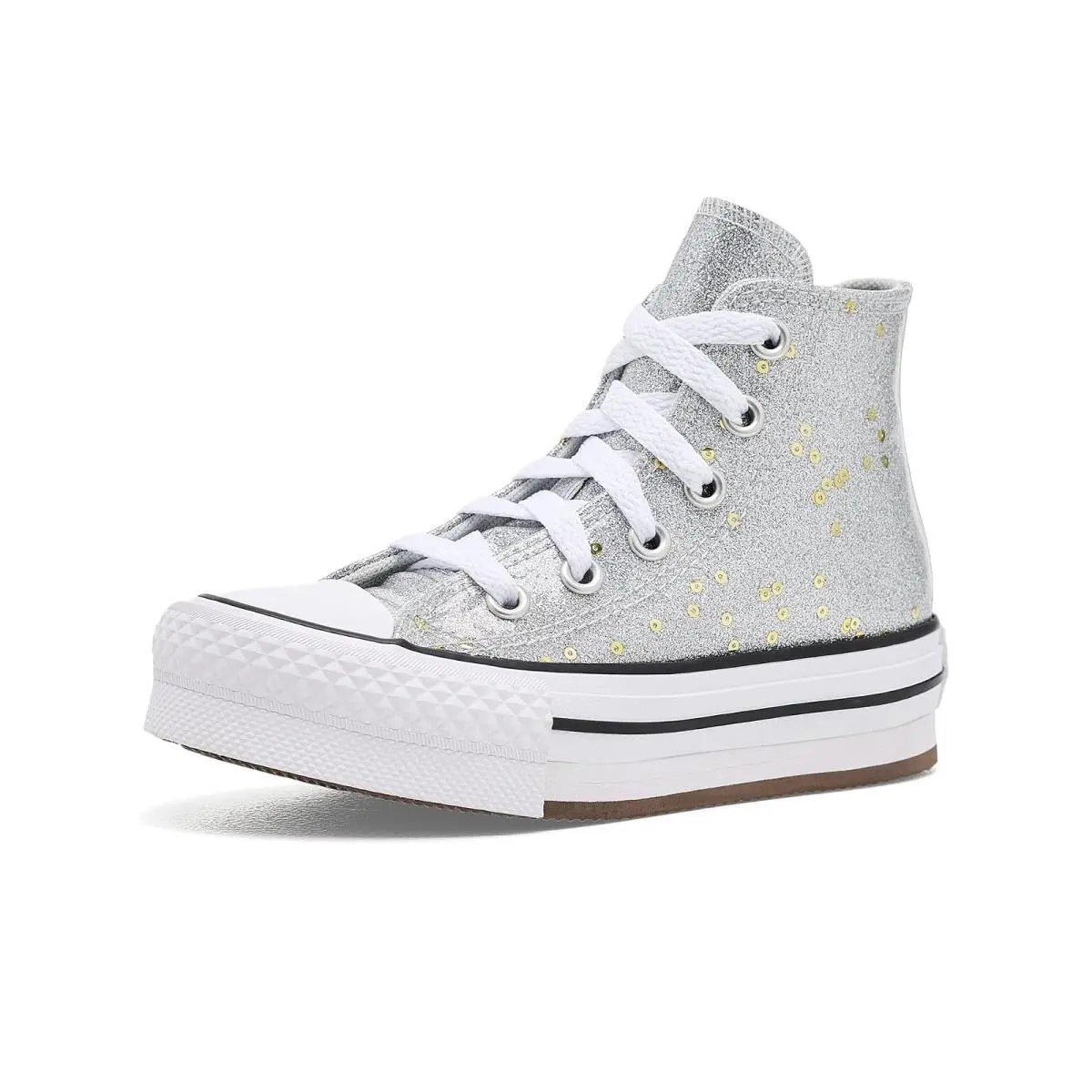 Converse shoes - Silver/Gold/White 6