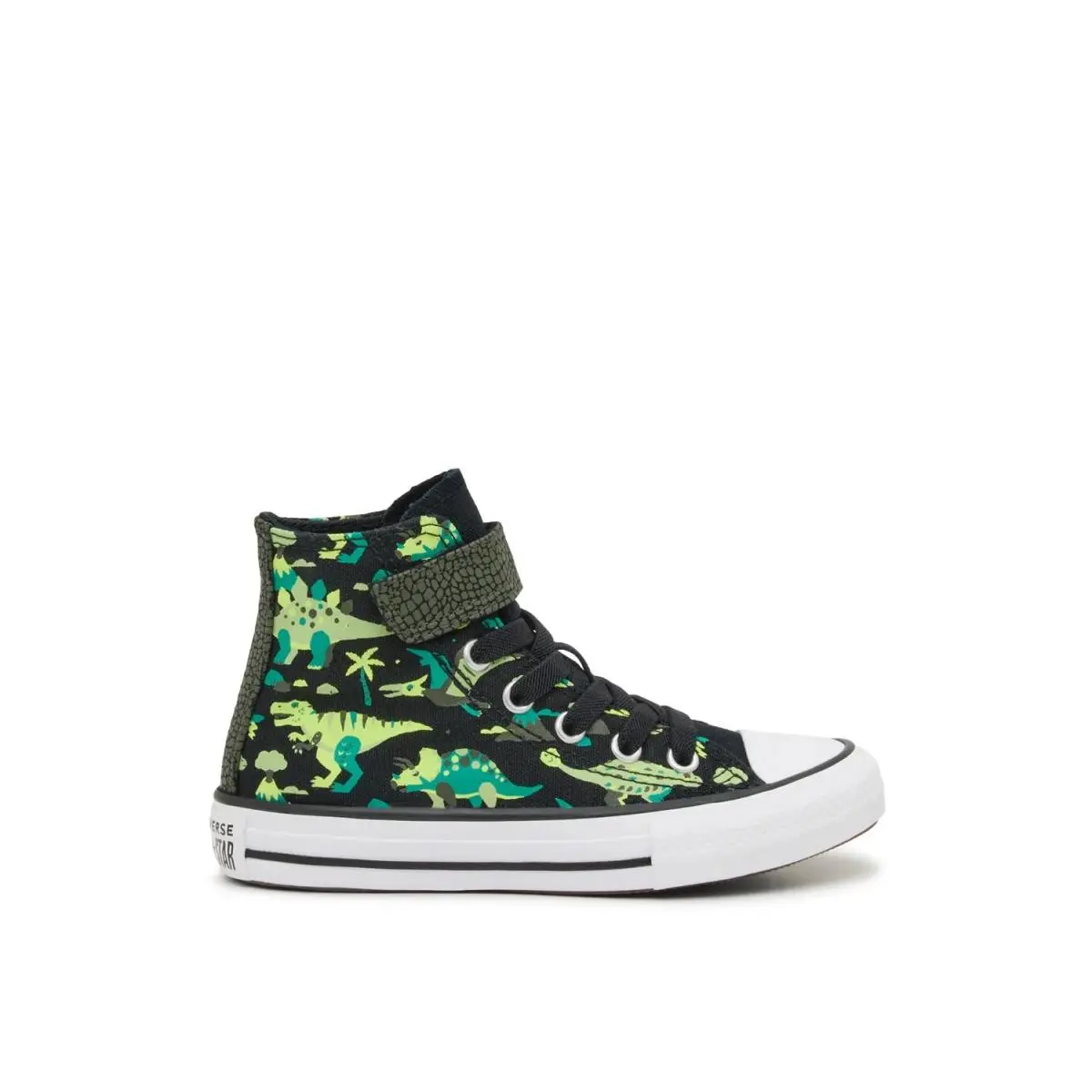 Converse shoes - Black Dino Print 3