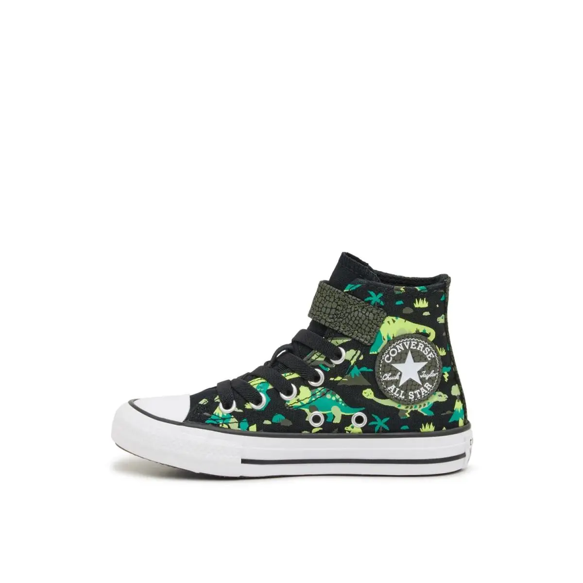 Converse shoes - Black Dino Print 10