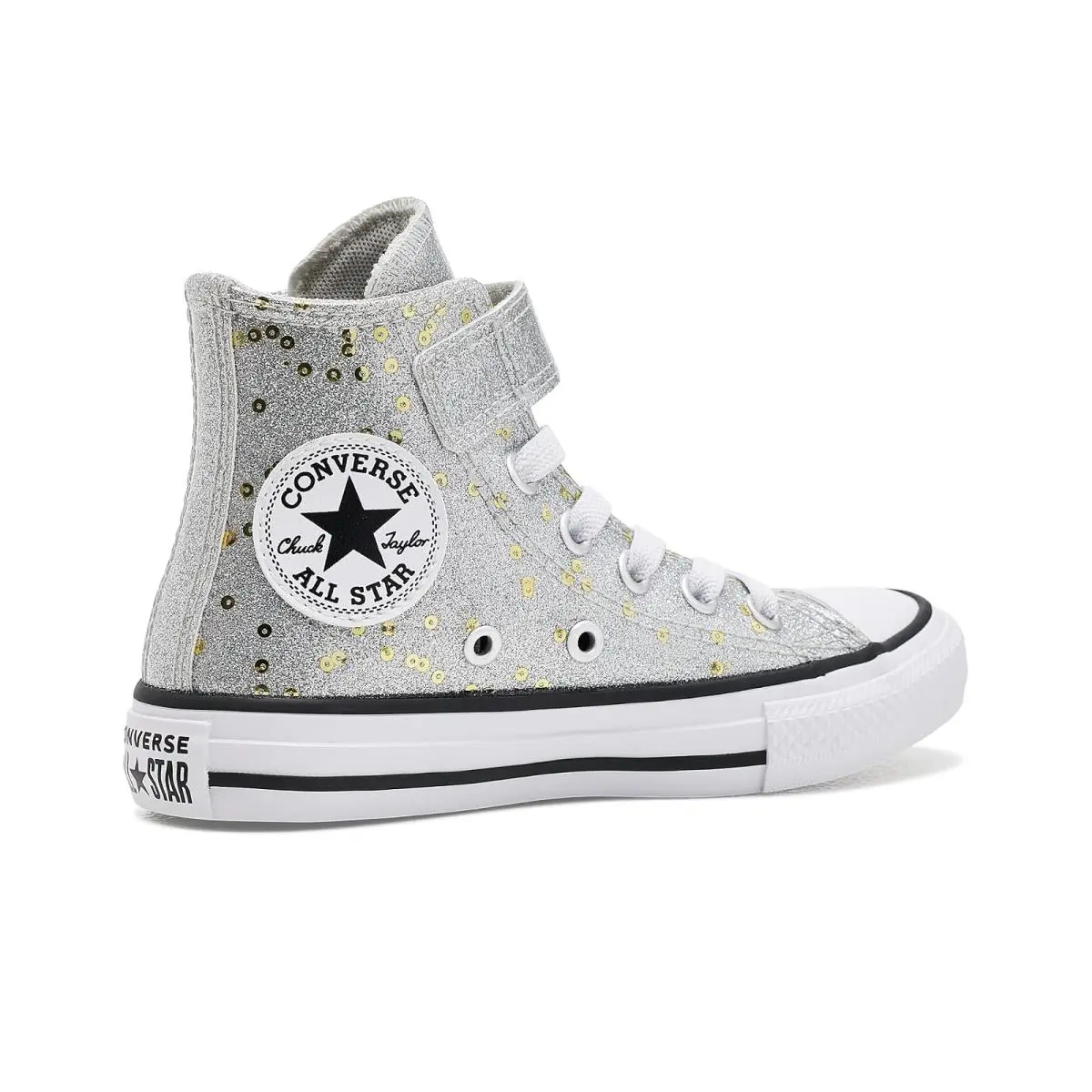 Converse shoes - Light Grey/Gold/Silver 1