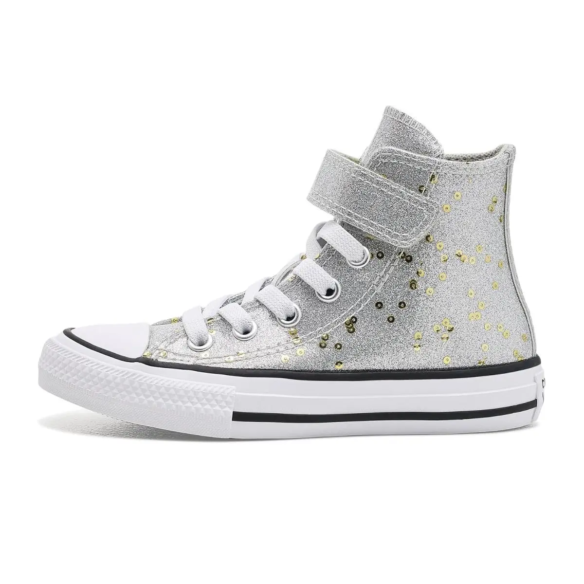 Converse shoes - Light Grey/Gold/Silver 2