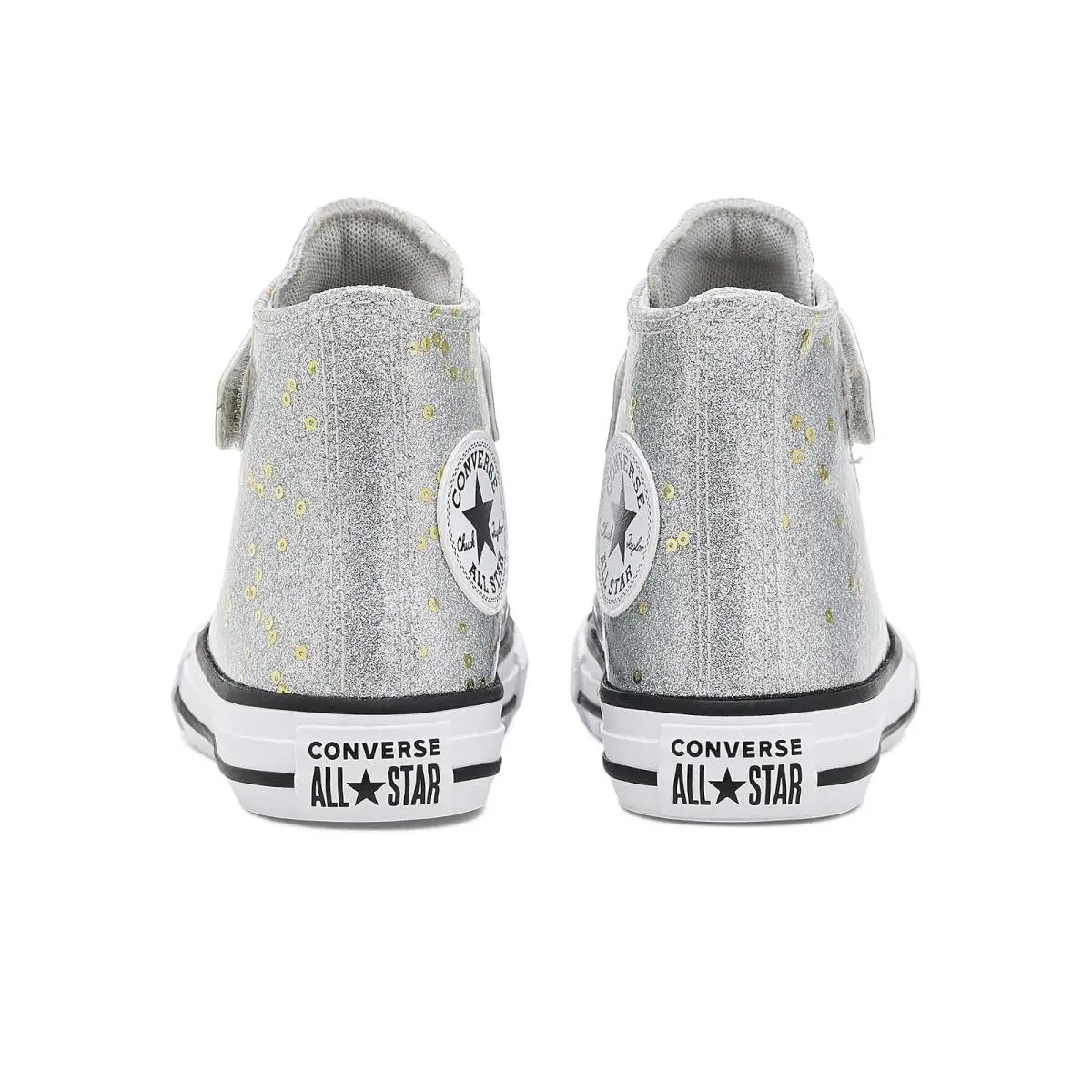Converse shoes - Light Grey/Gold/Silver 5