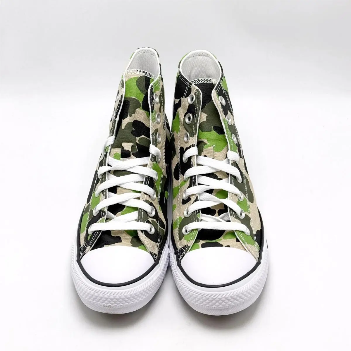 Converse shoes - Converse Chuck Taylor All Star HI (High Top) - A18091F - Archival Camo / Nutty Granola / Avocado Glass 0