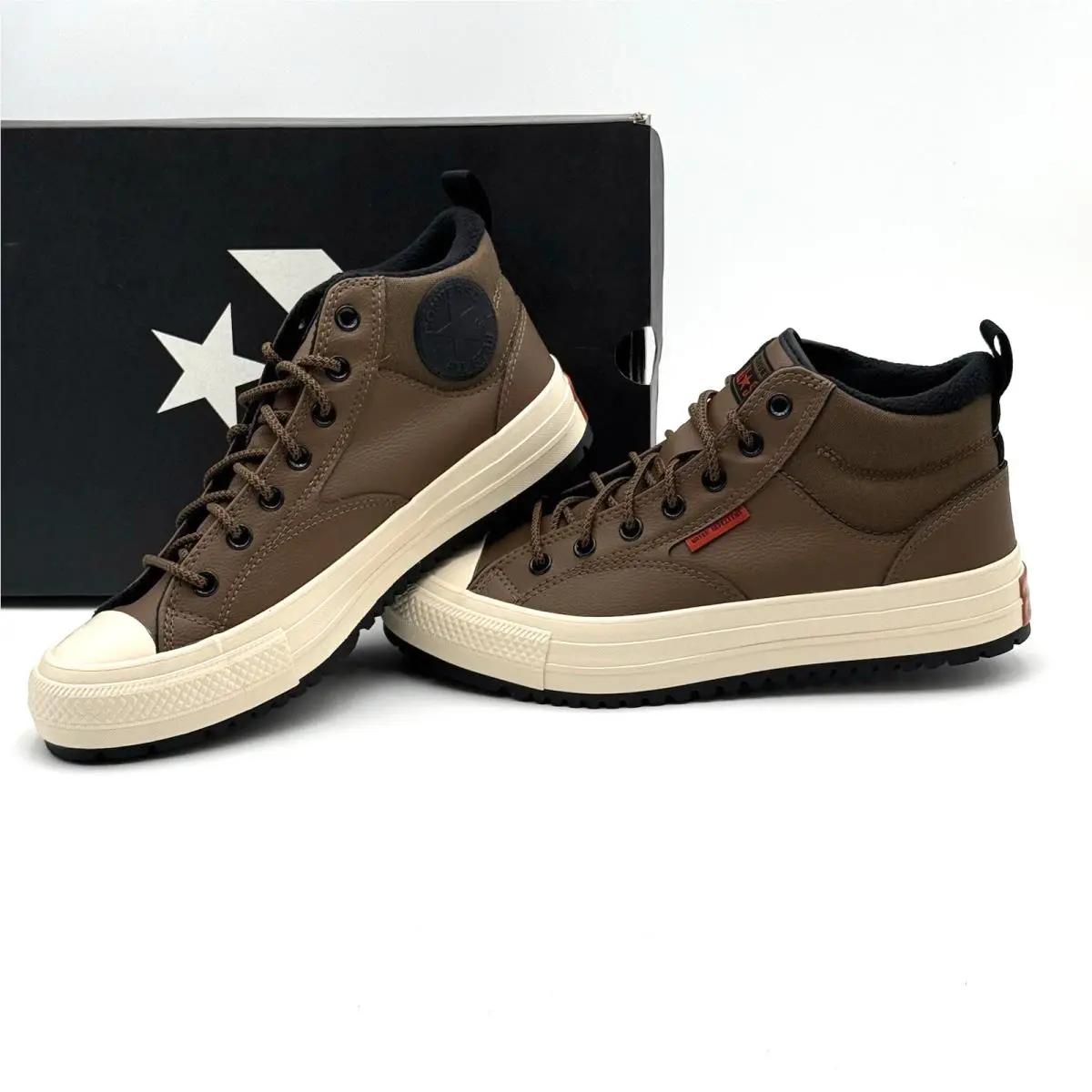 Converse shoes - Converse Chuck Taylor All Star Street Mid - A13225C - Brown 9