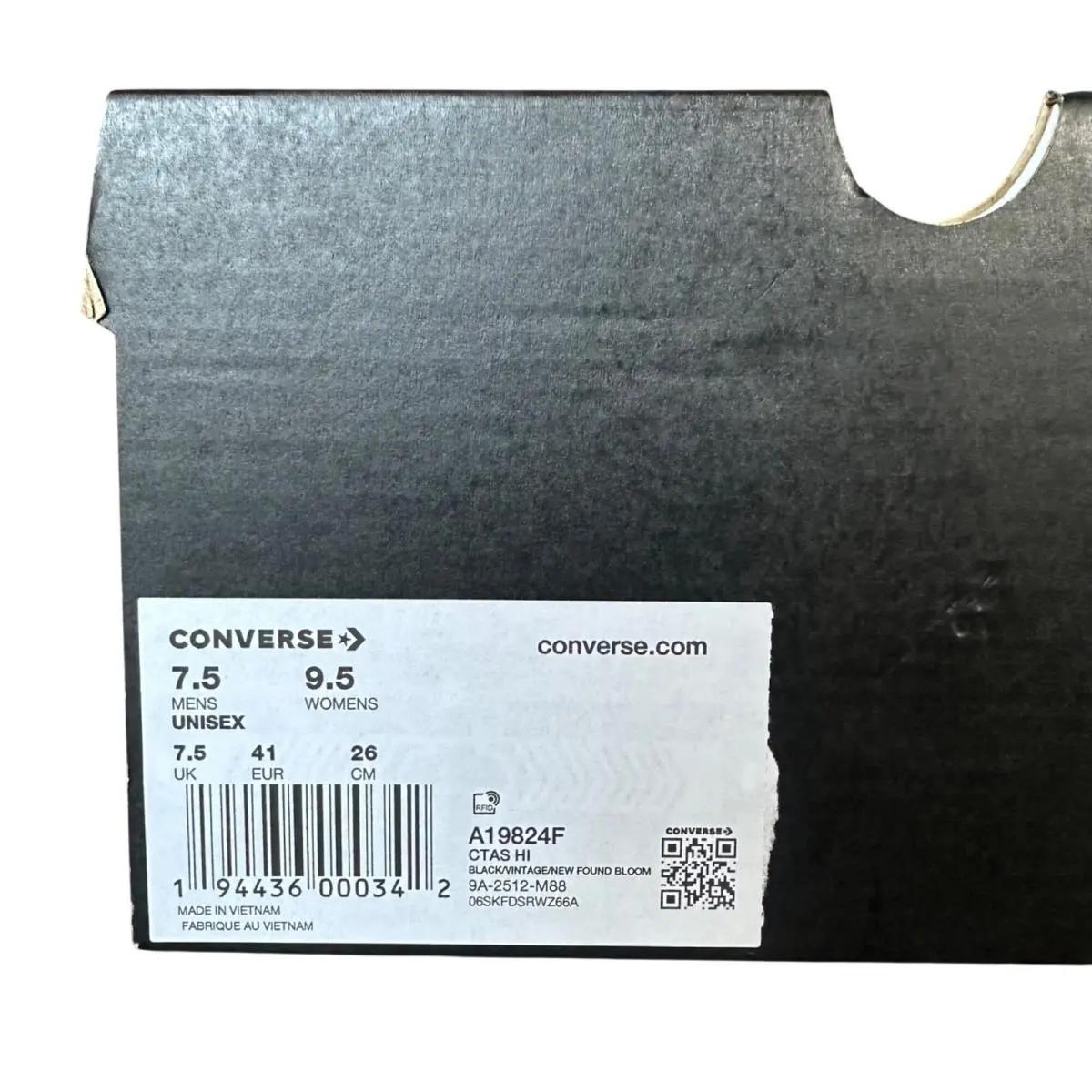 Converse shoes - Converse Chuck Taylor - Chuck Taylor - A19824F - Black (UPC: 194436000342) 6