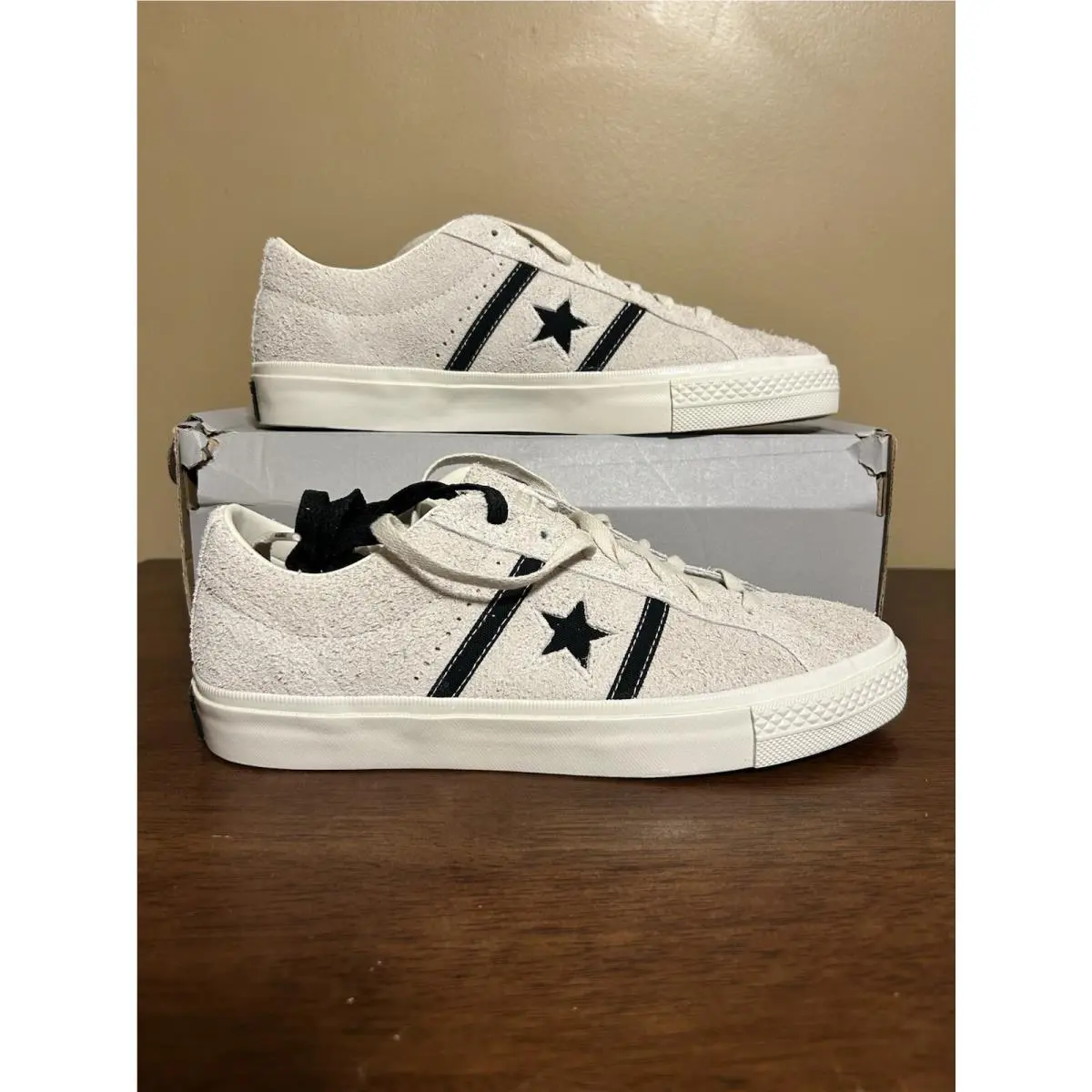 Converse shoes - Converse One Star - One Star - A06424C - Egret Black Egret 0