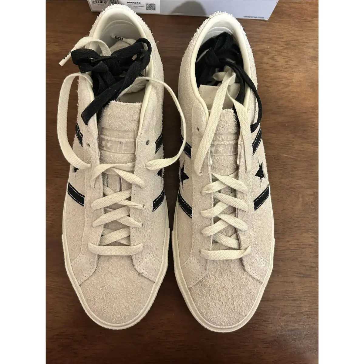 Converse shoes - Converse One Star - One Star - A06424C - Egret Black Egret 2
